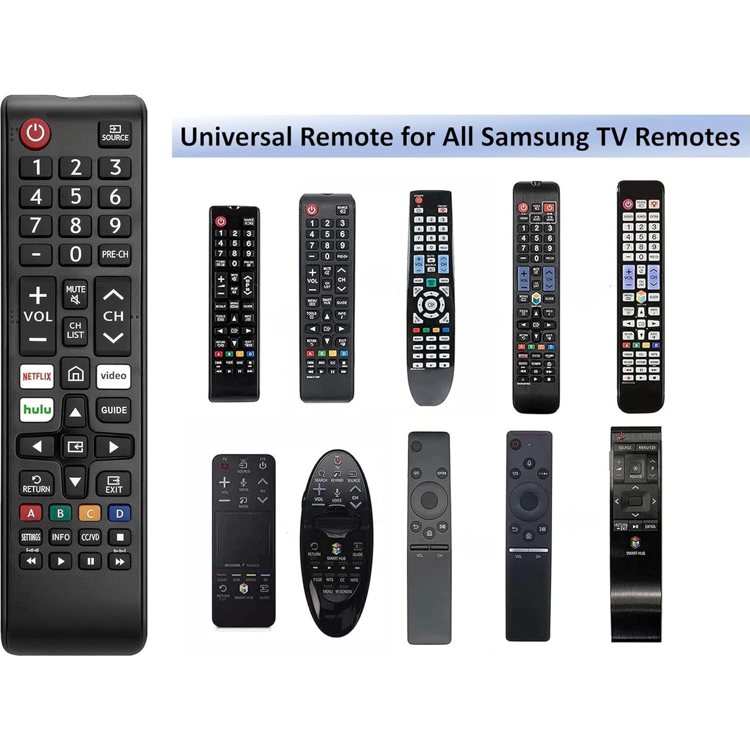 Control Remoto Universal Samsung LCD LED 4K 8K QLED