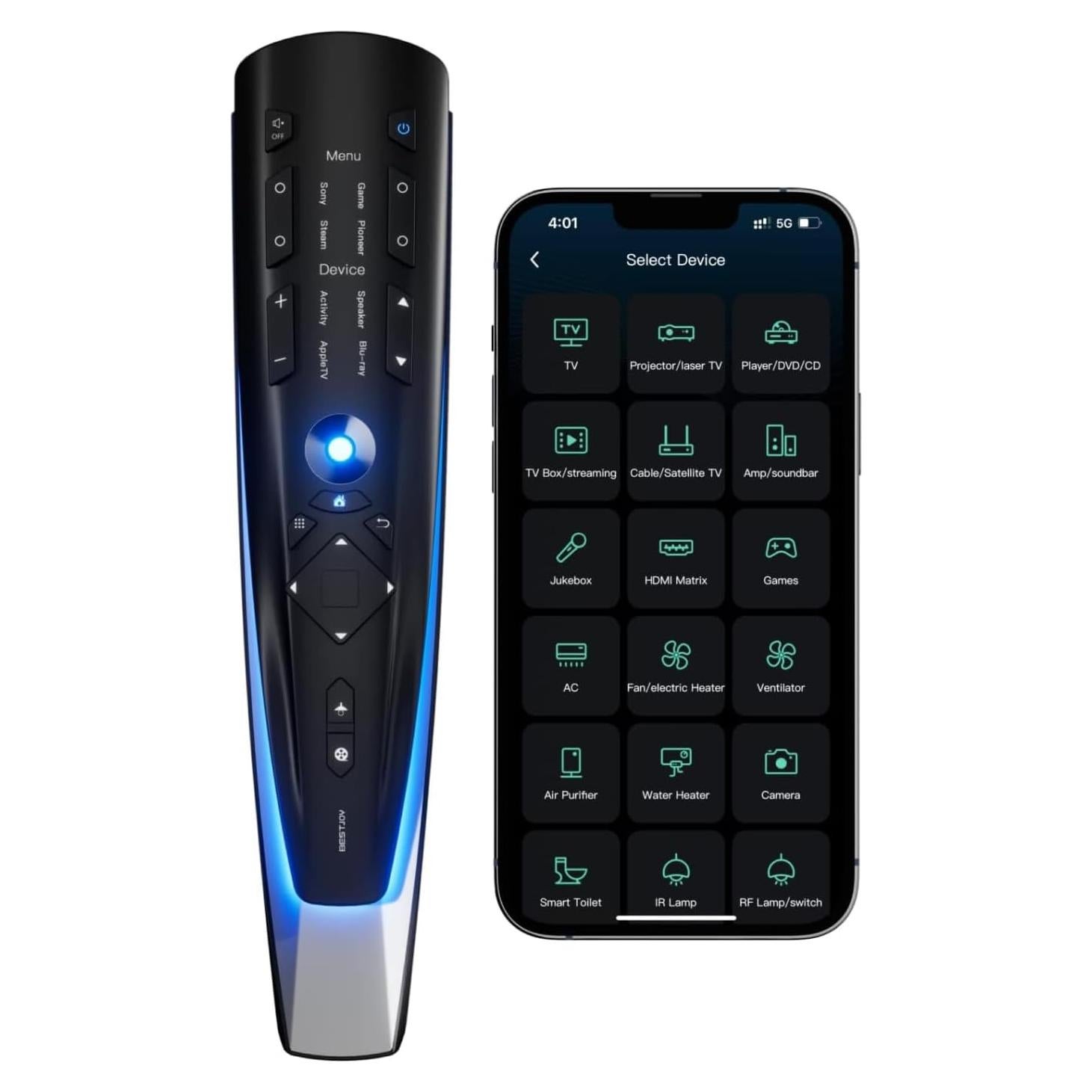 Control Remoto Universal Bestjoy SR001 Bluetooth Infrarrojo
