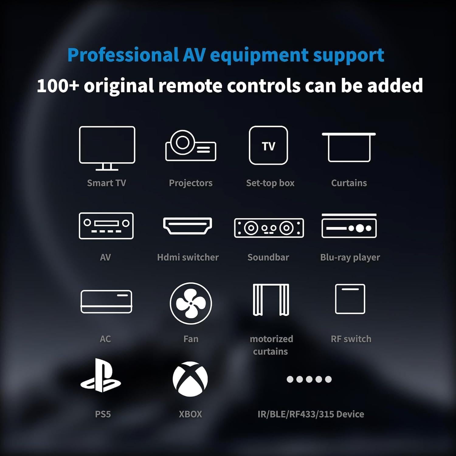 Control Remoto Universal Bestjoy SR001 Bluetooth Infrarrojo