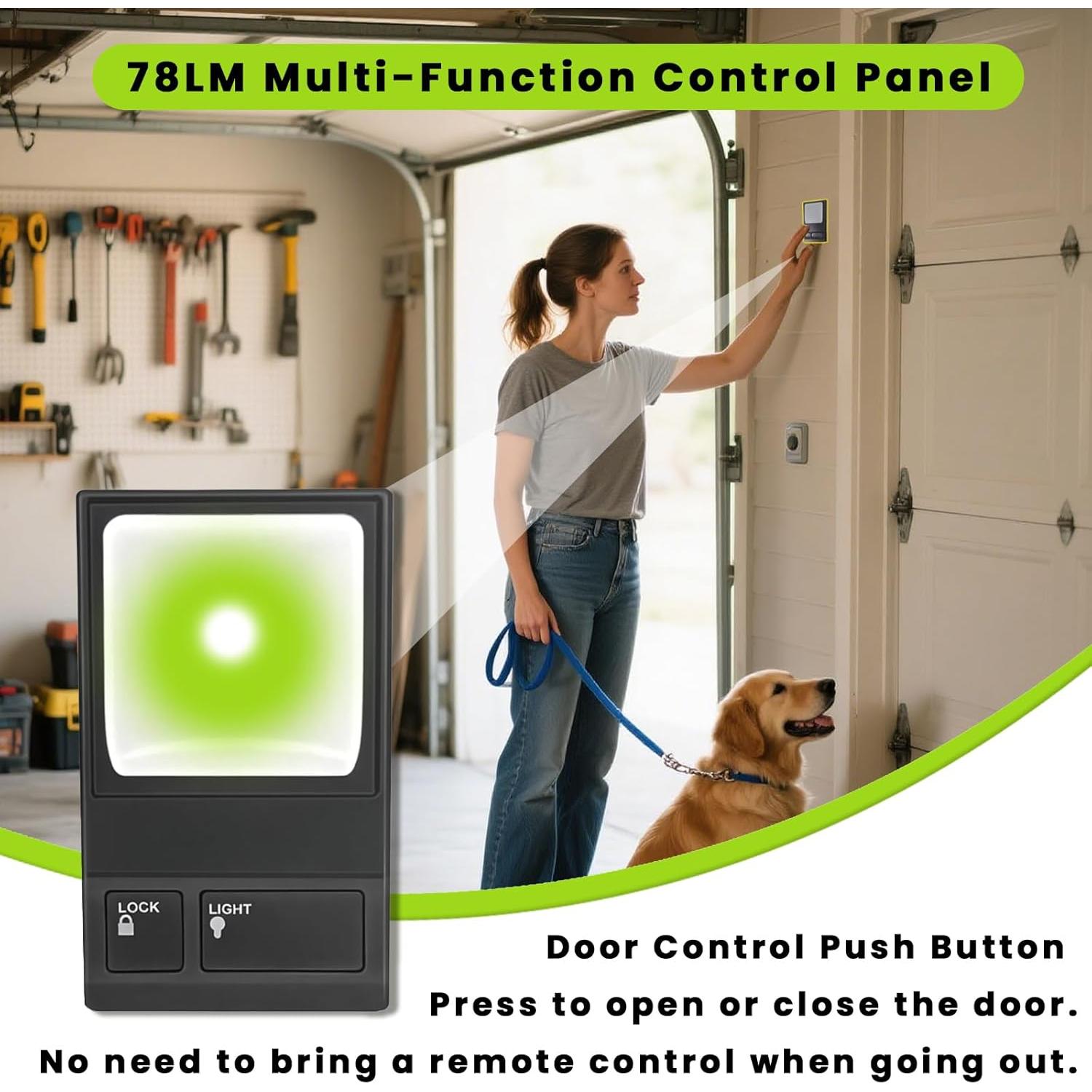 Panel de Control Multifuncional Liftmaster 78LM para Garaje