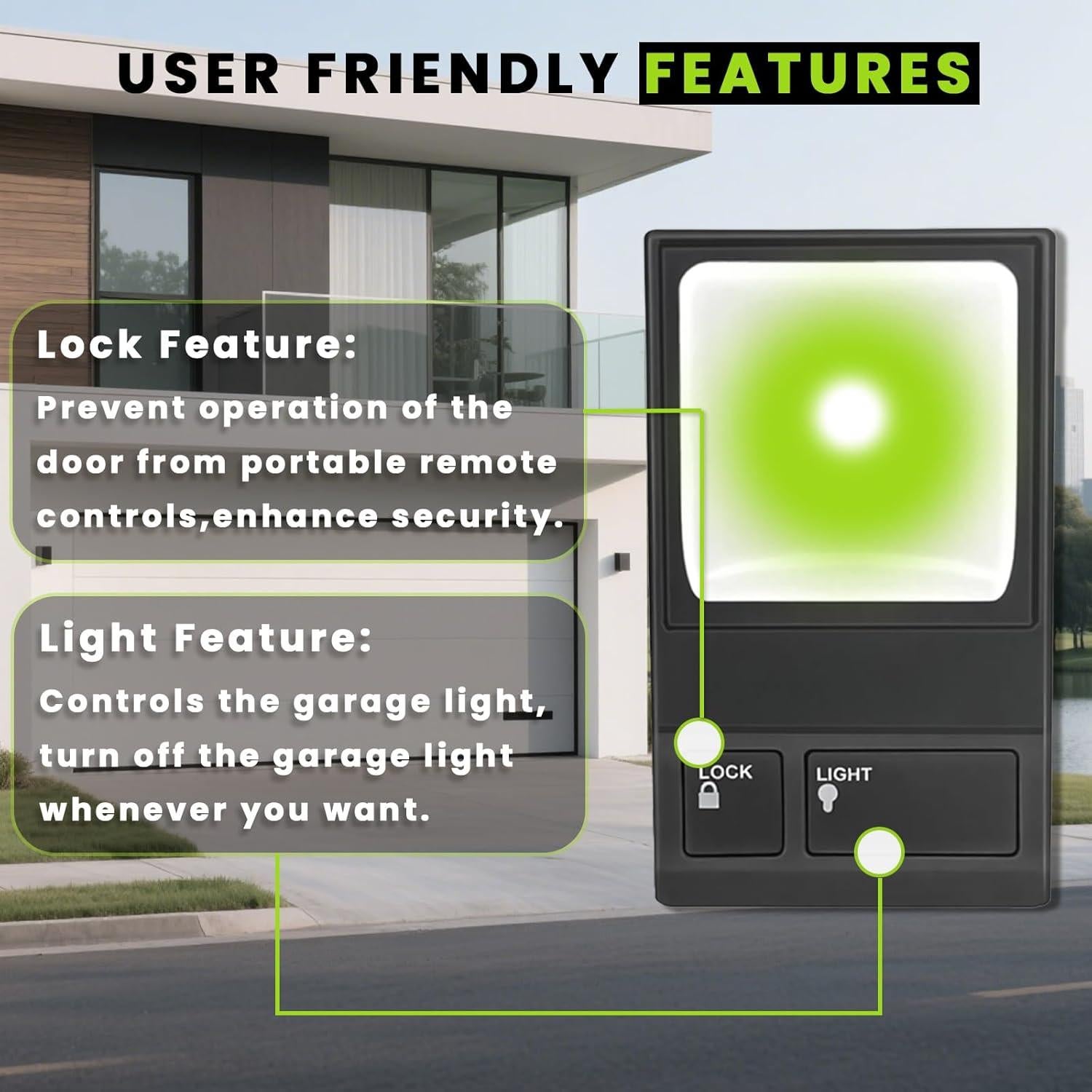 Panel de Control Multifuncional Liftmaster 78LM para Garaje