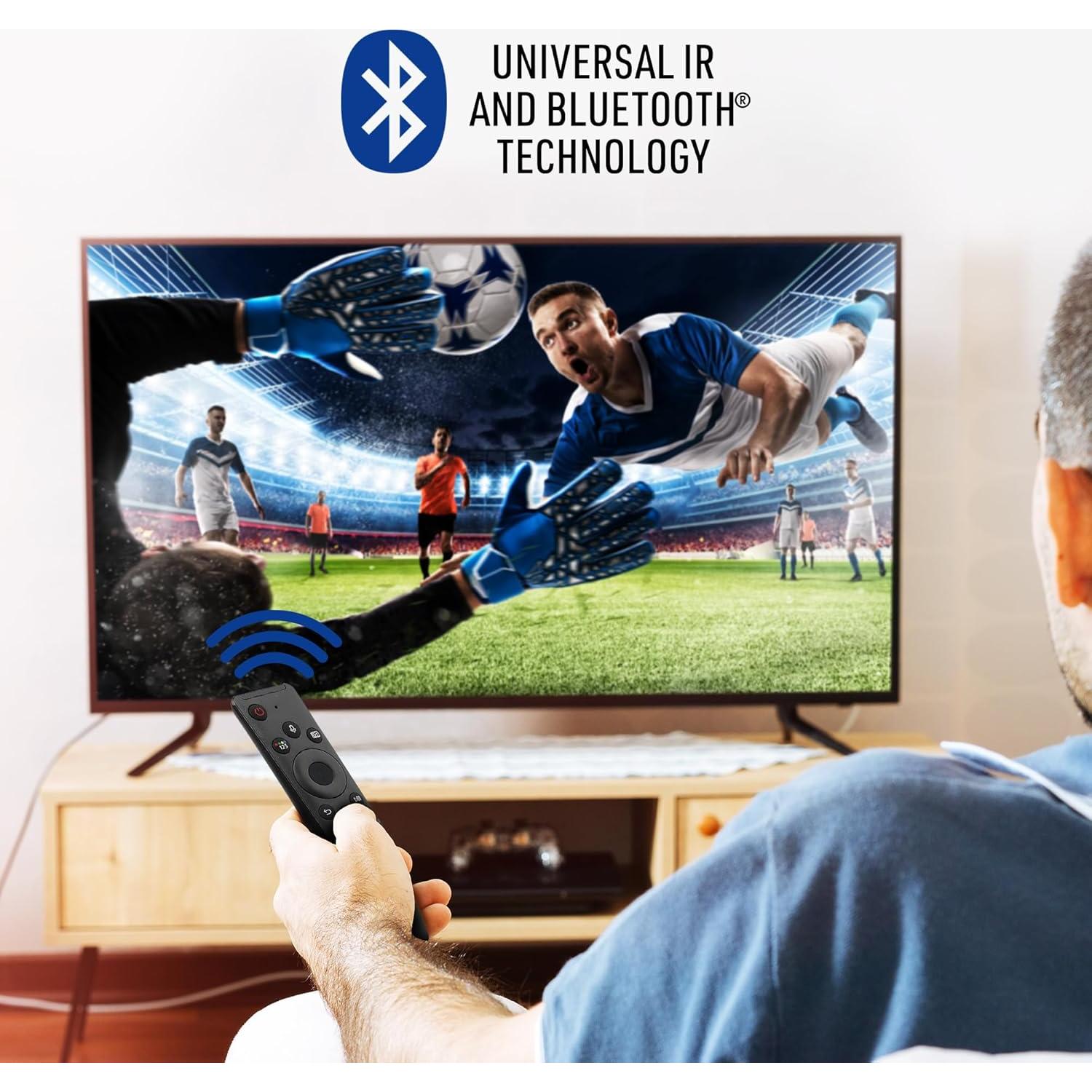 Control Remoto Universal Samsung Smart TV - Búsqueda por Voz, Acceso Rápido a Netflix y Prime Video