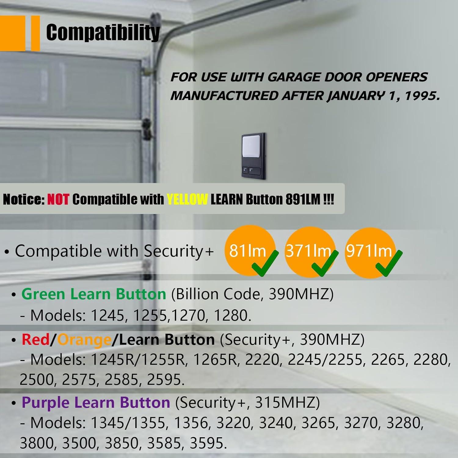 Panel de Control Multifuncional LiftMaster 78LM - 3 Botones