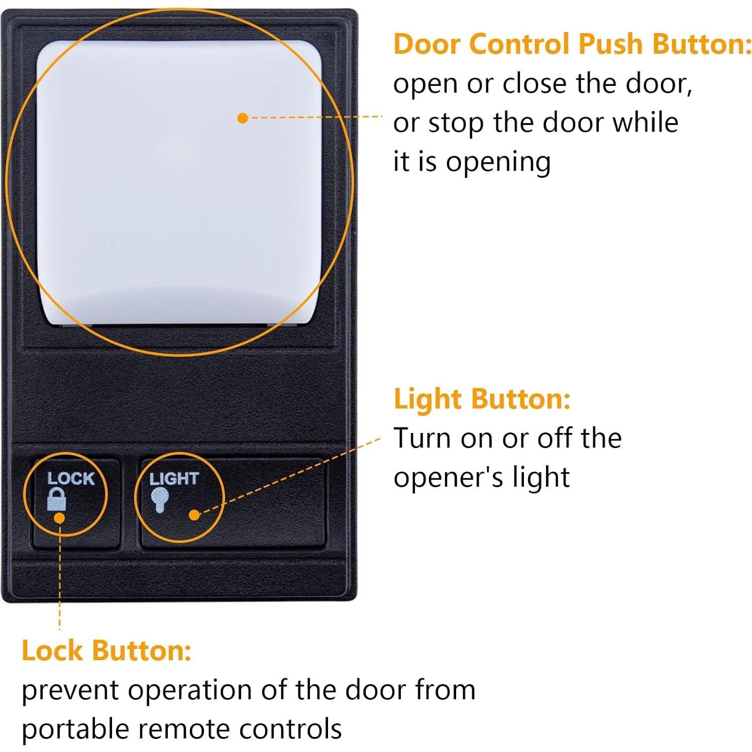 Panel de Control Multifuncional LiftMaster 78LM - 3 Botones