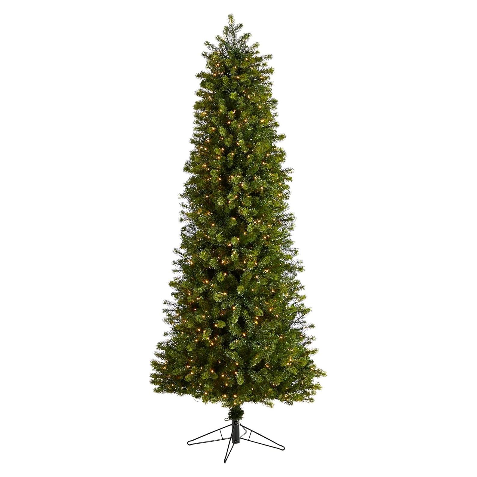 Árbol de Navidad Artificial Casi Natural 2.3m con 600 Luces LED