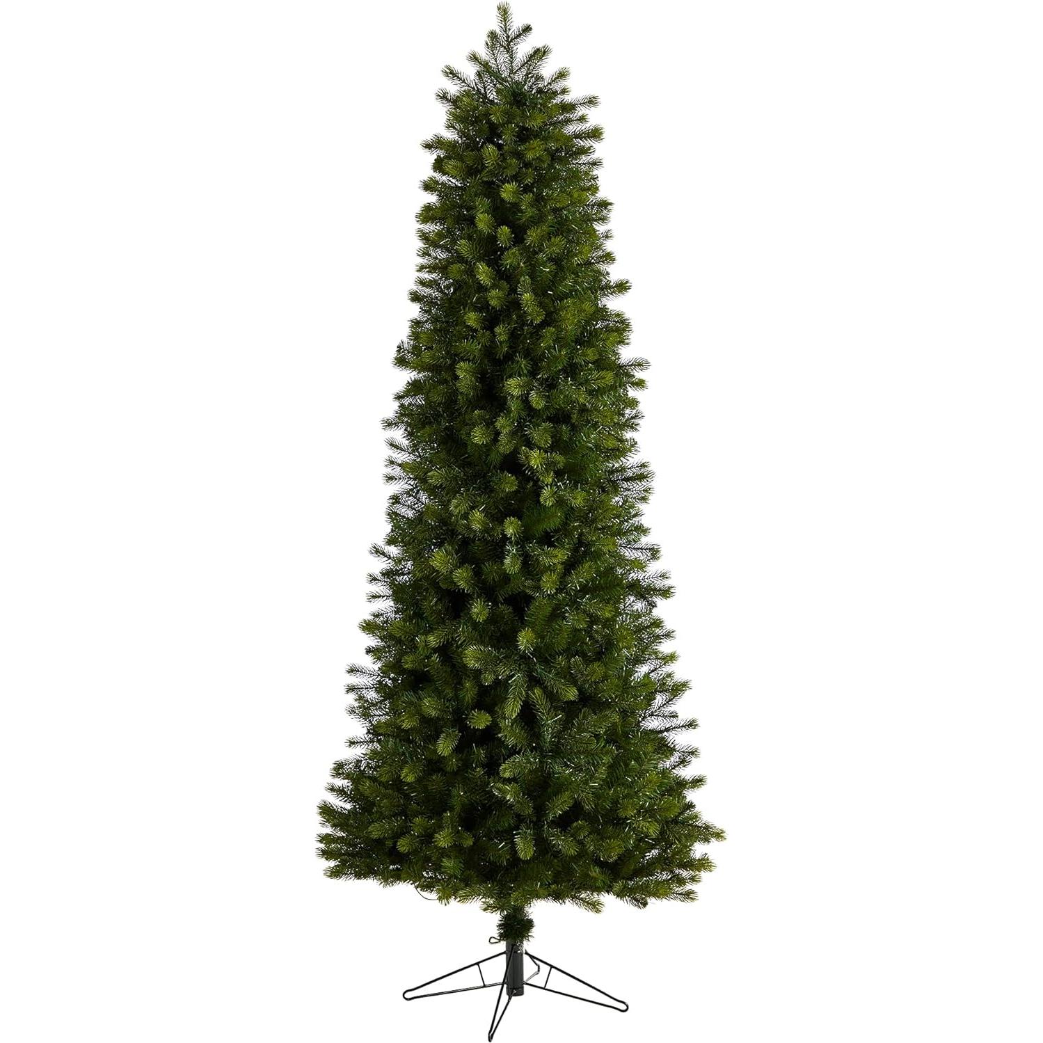 Árbol de Navidad Artificial Casi Natural 2.3m con 600 Luces LED