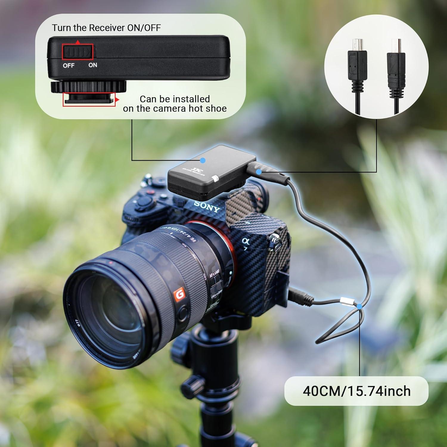 Control Remoto Inalámbrico Jinjiacheng para Cámaras Sony