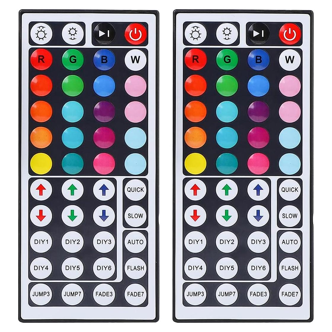 Control Remoto Inalámbrico RGB LED SUPERNIGHT 44 Teclas