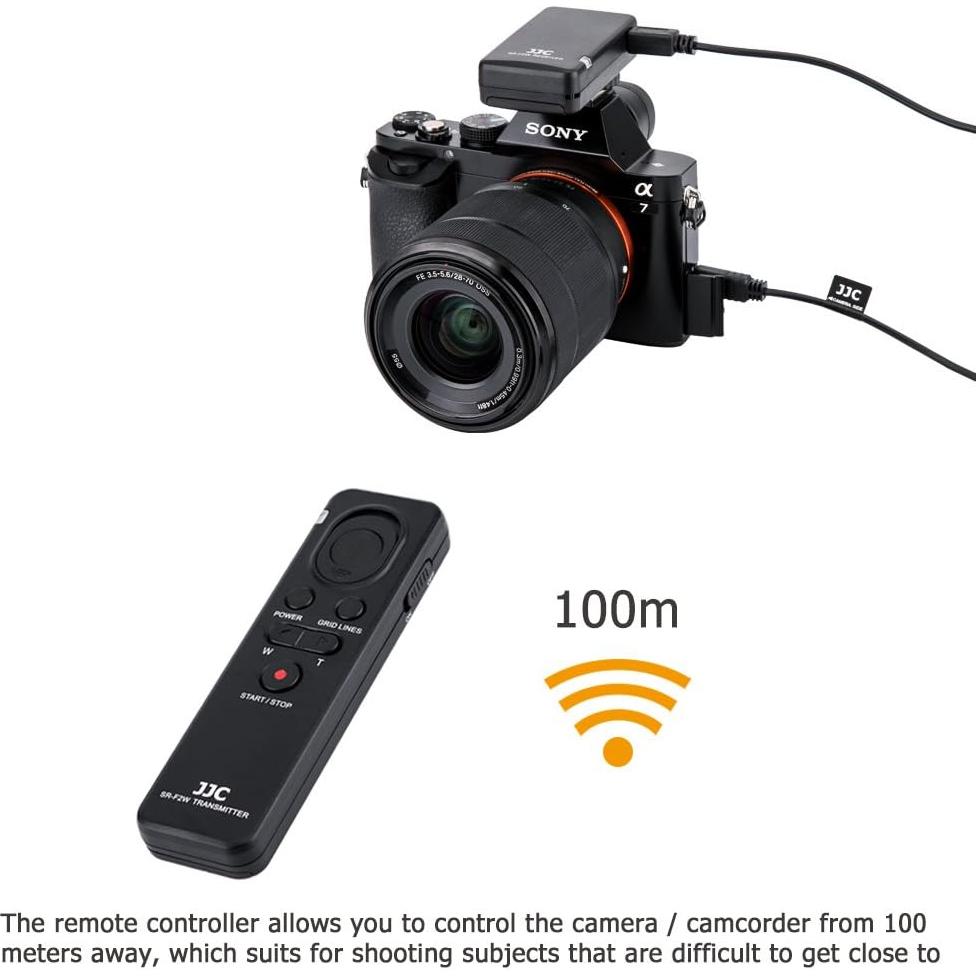 Control Remoto Inalámbrico JJC SRF2W para Cámaras Sony