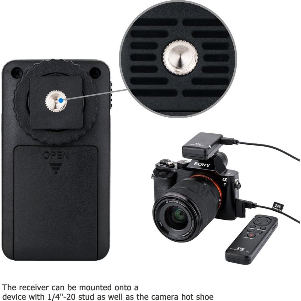 Control Remoto Inalámbrico JJC SRF2W para Cámaras Sony