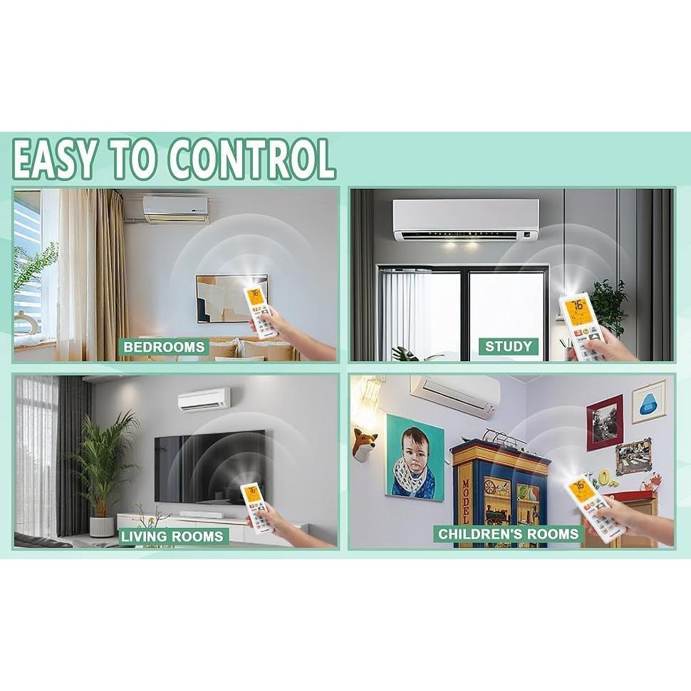 Control Remoto Universal LCD FavorCOOL para Aire Acondicionado