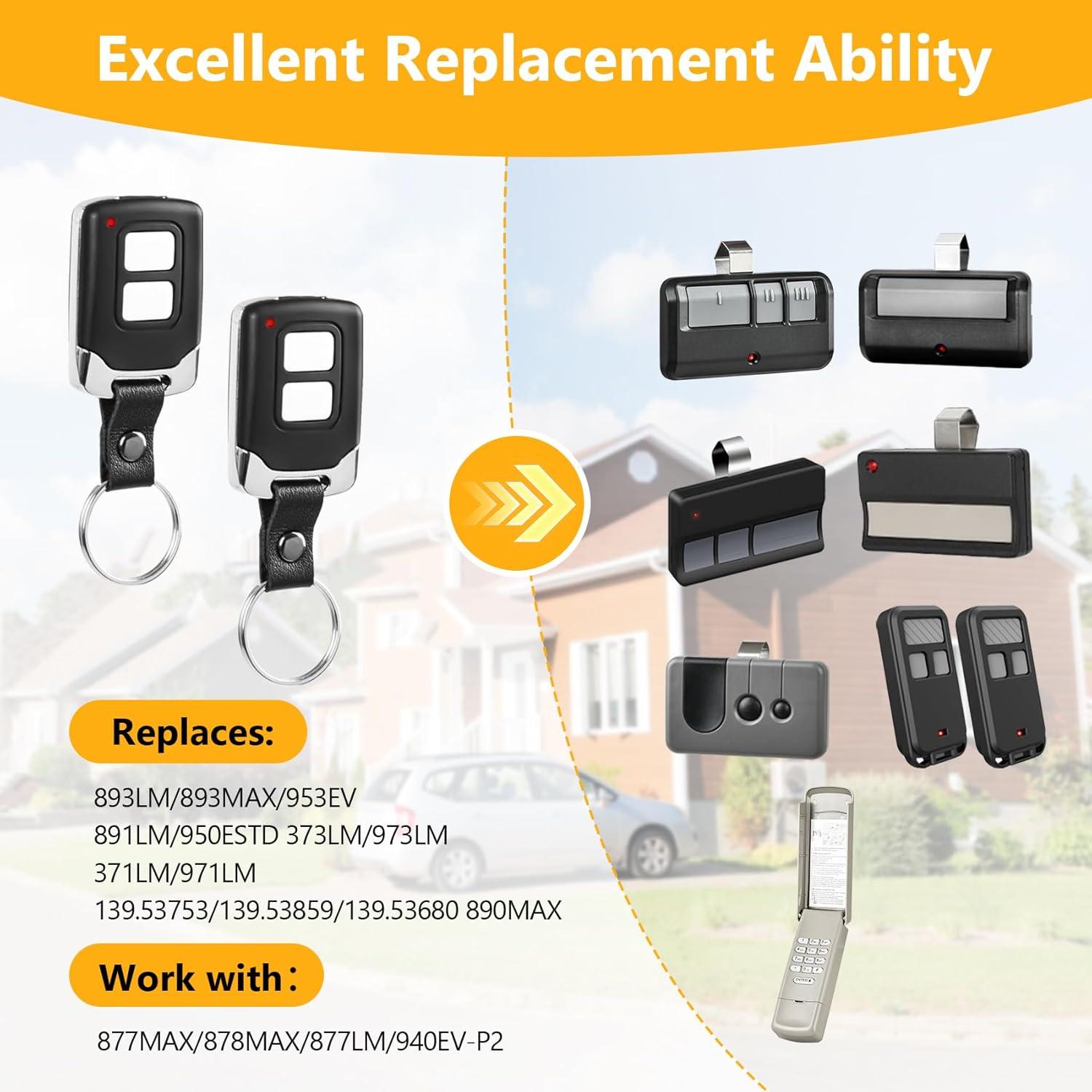 Control Remoto para Puerta de Garaje LiftMaster 893Max