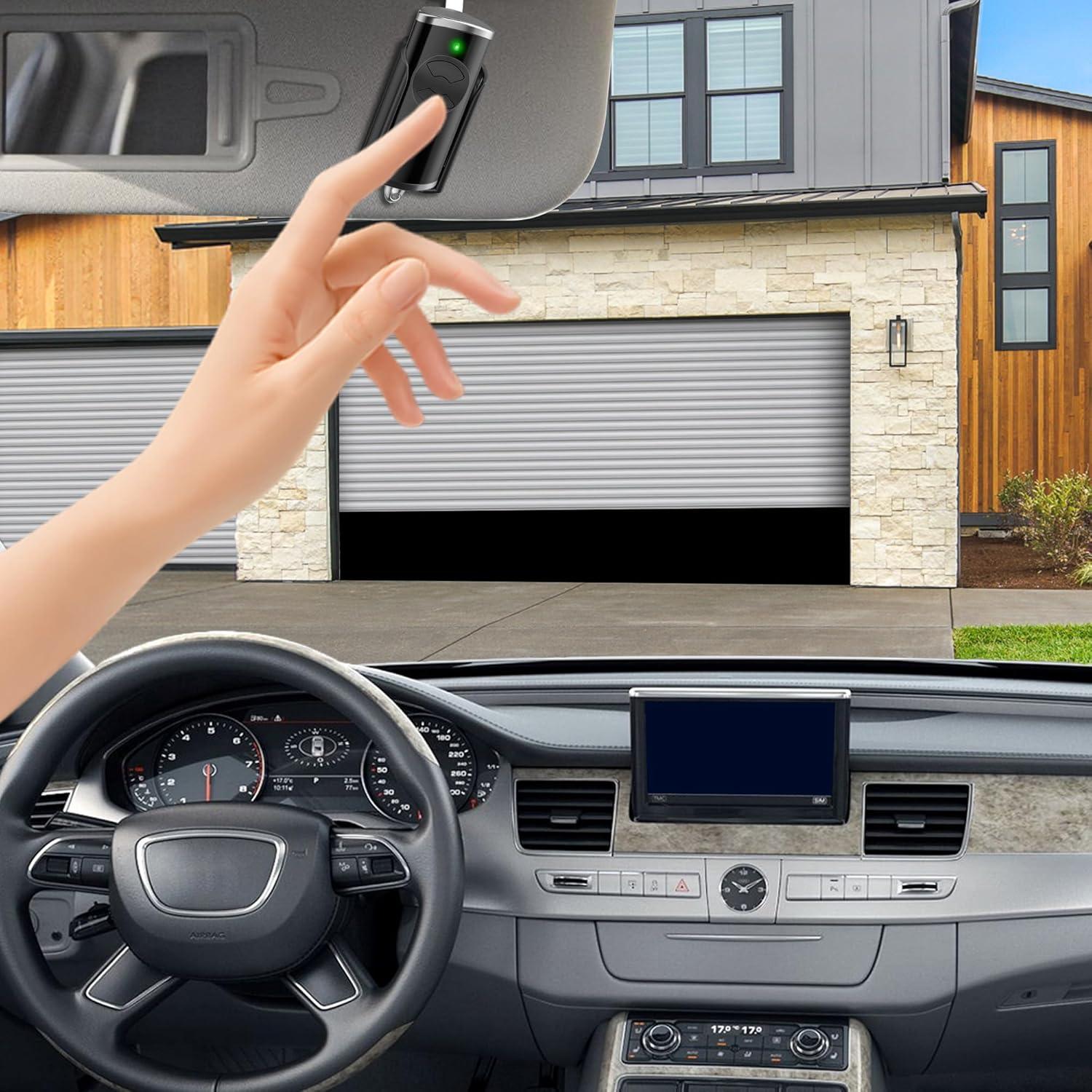 Control Remoto de Puerta de Garaje DDCafor 893MAX 2 Botones