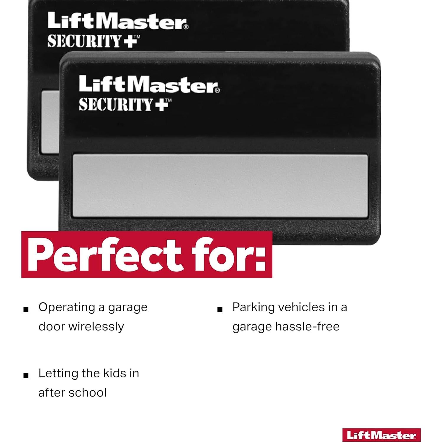 Control Remoto LiftMaster 971LM 1 Botón para Puerta de Garaje