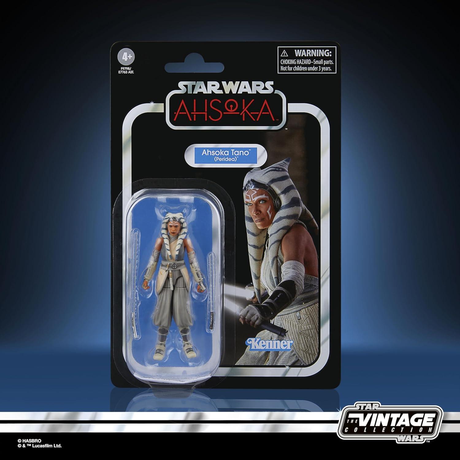 Figura de Acción Ahsoka Tano 9.5 cm Star Wars Vintage Hasbro