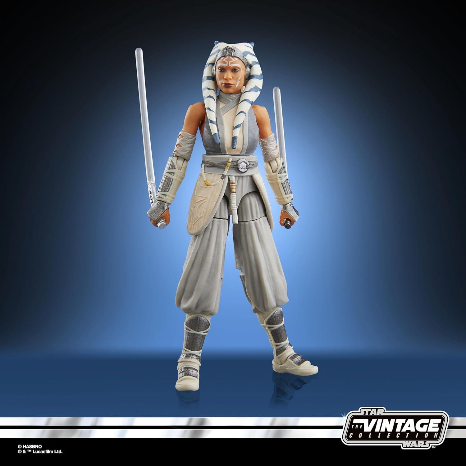 Figura de Acción Ahsoka Tano 9.5 cm Star Wars Vintage Hasbro