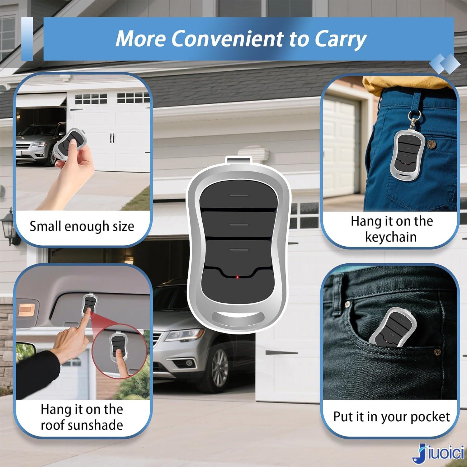 Control Remoto Genie G3T-R Mejorado 315/390 MHz - 1 Paquete