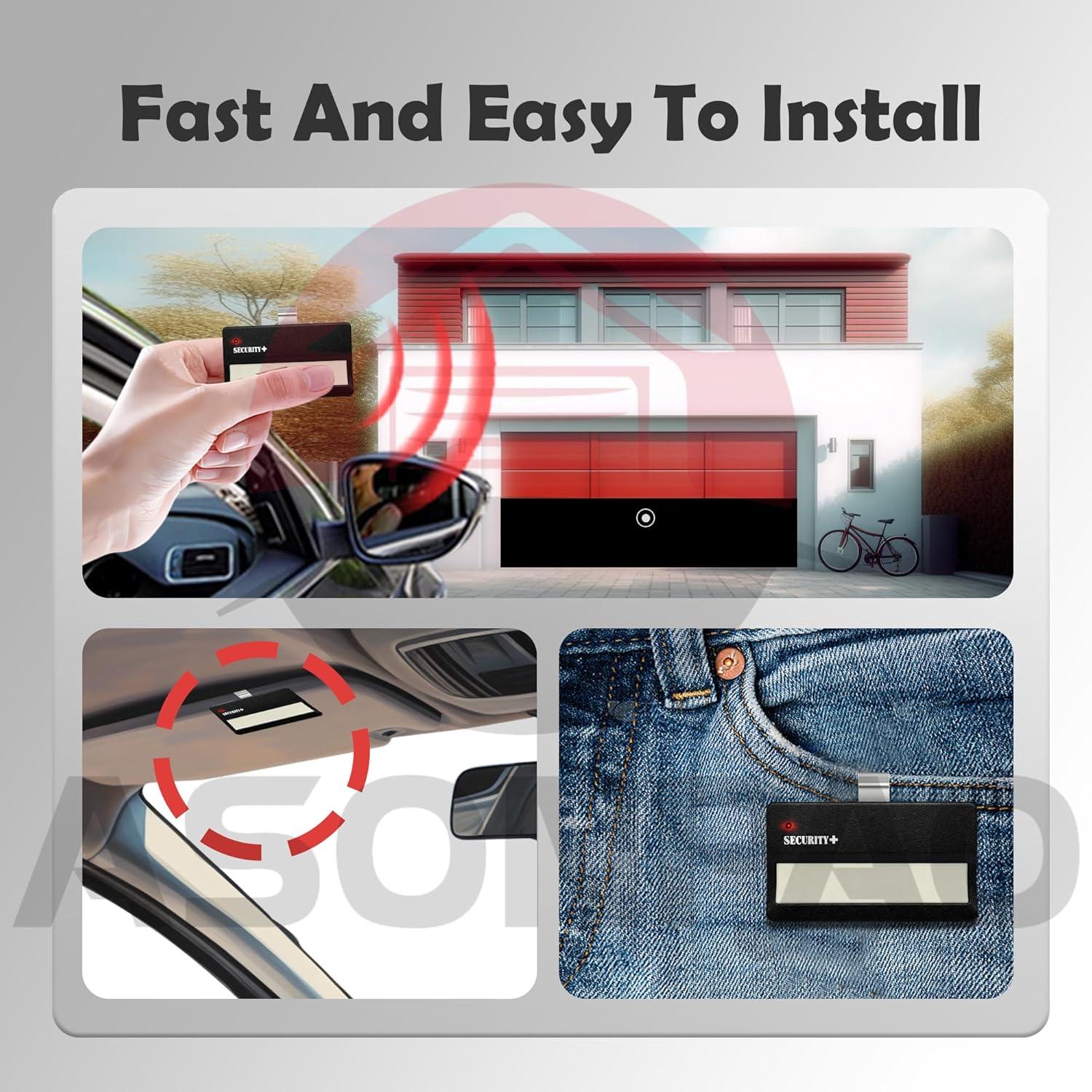 Control Remoto Liftmaster 971LM 950CB para Garaje 1997-2005