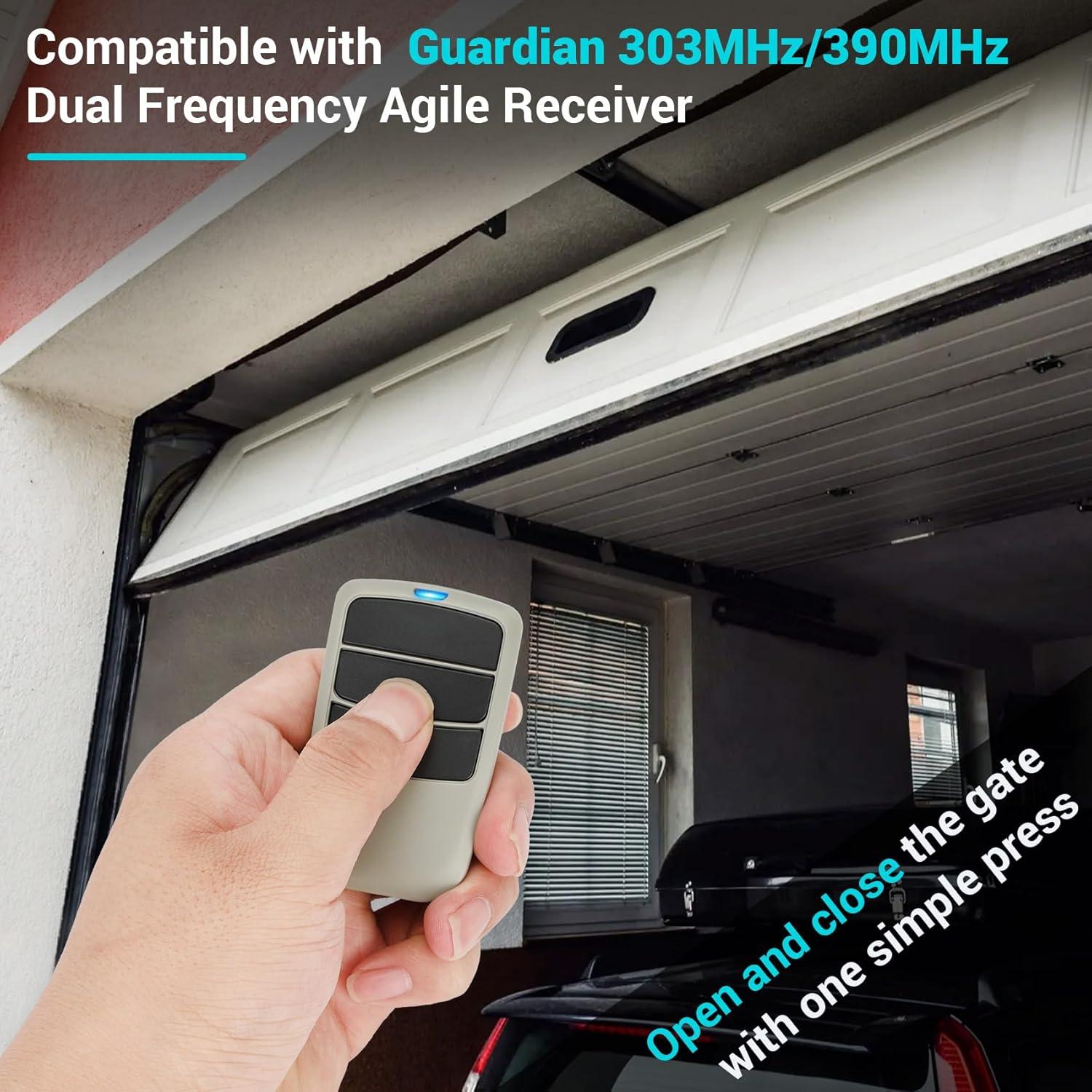 Control Remoto D3B Pevxou para Puerta de Garaje Guardian 2 Pzs