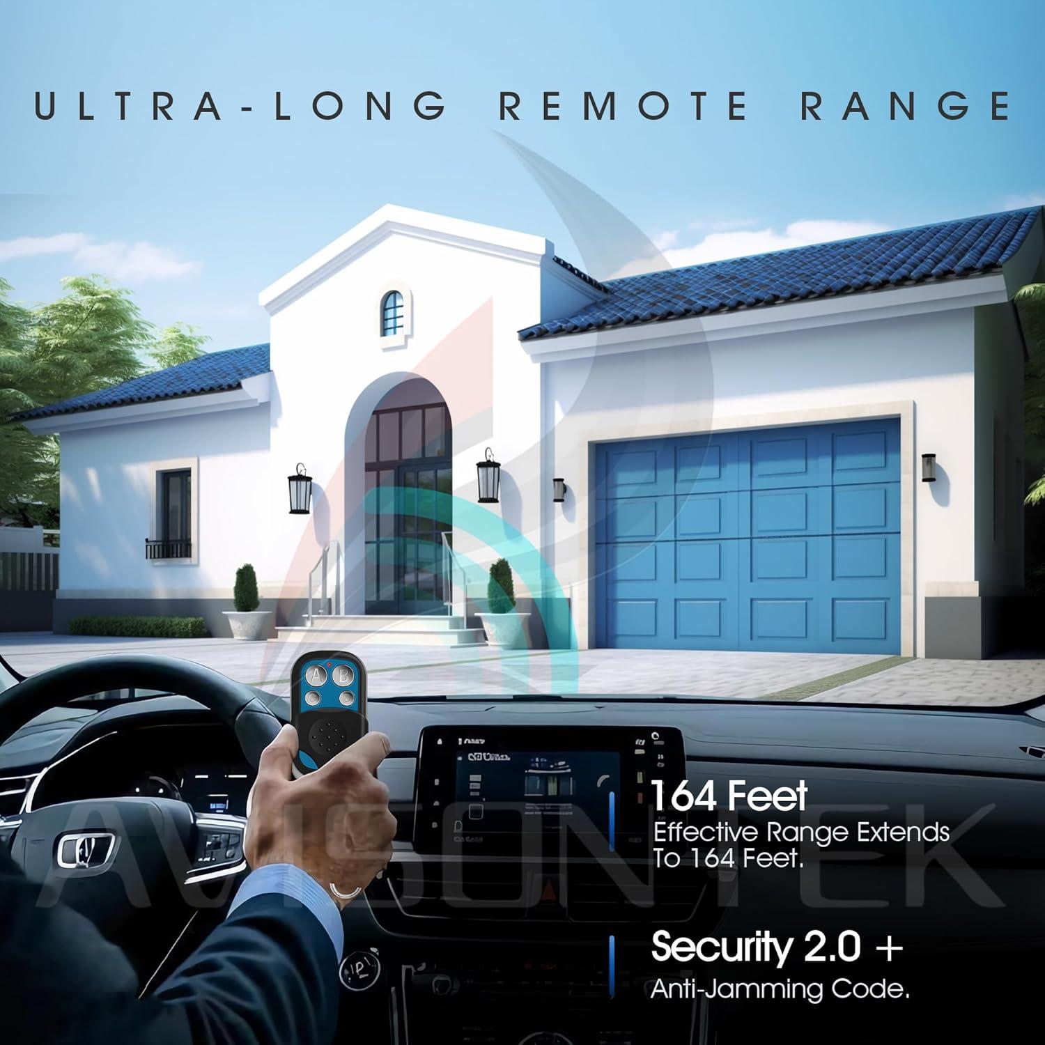 Control Remoto Universal Chamberlain 953EV 2 Piezas para Garaje