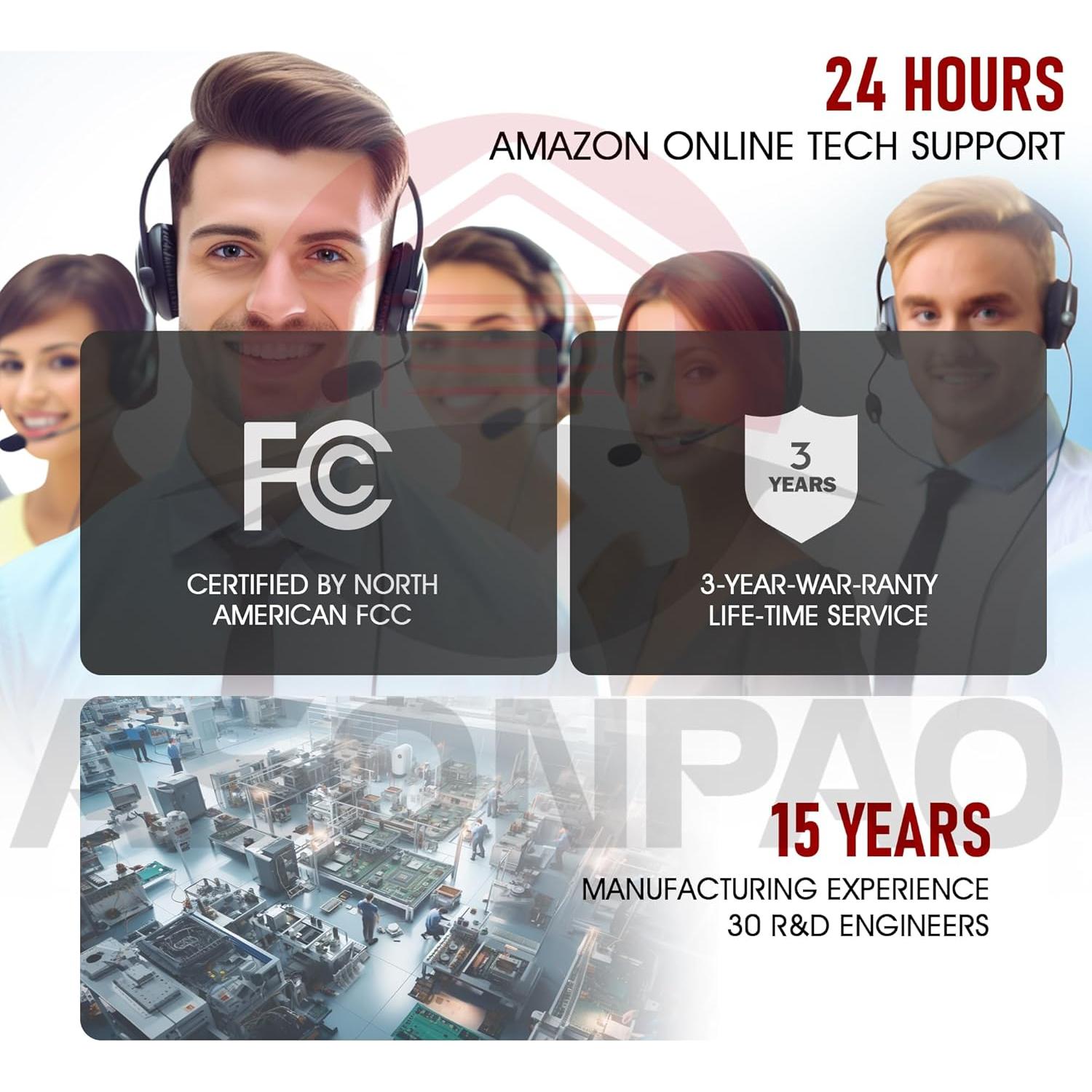 Control Remoto Universal ASONPAO 953EV-P2 para Garaje