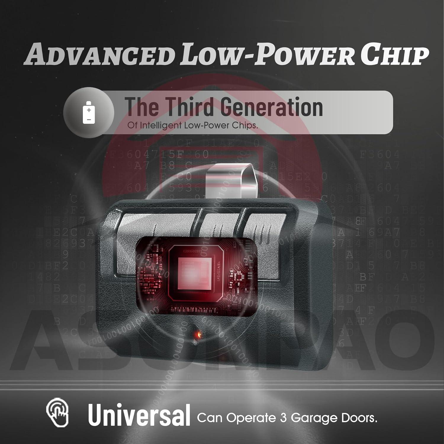 Control Remoto Universal Chamberlain 953EV 2 Paquete para Garaje