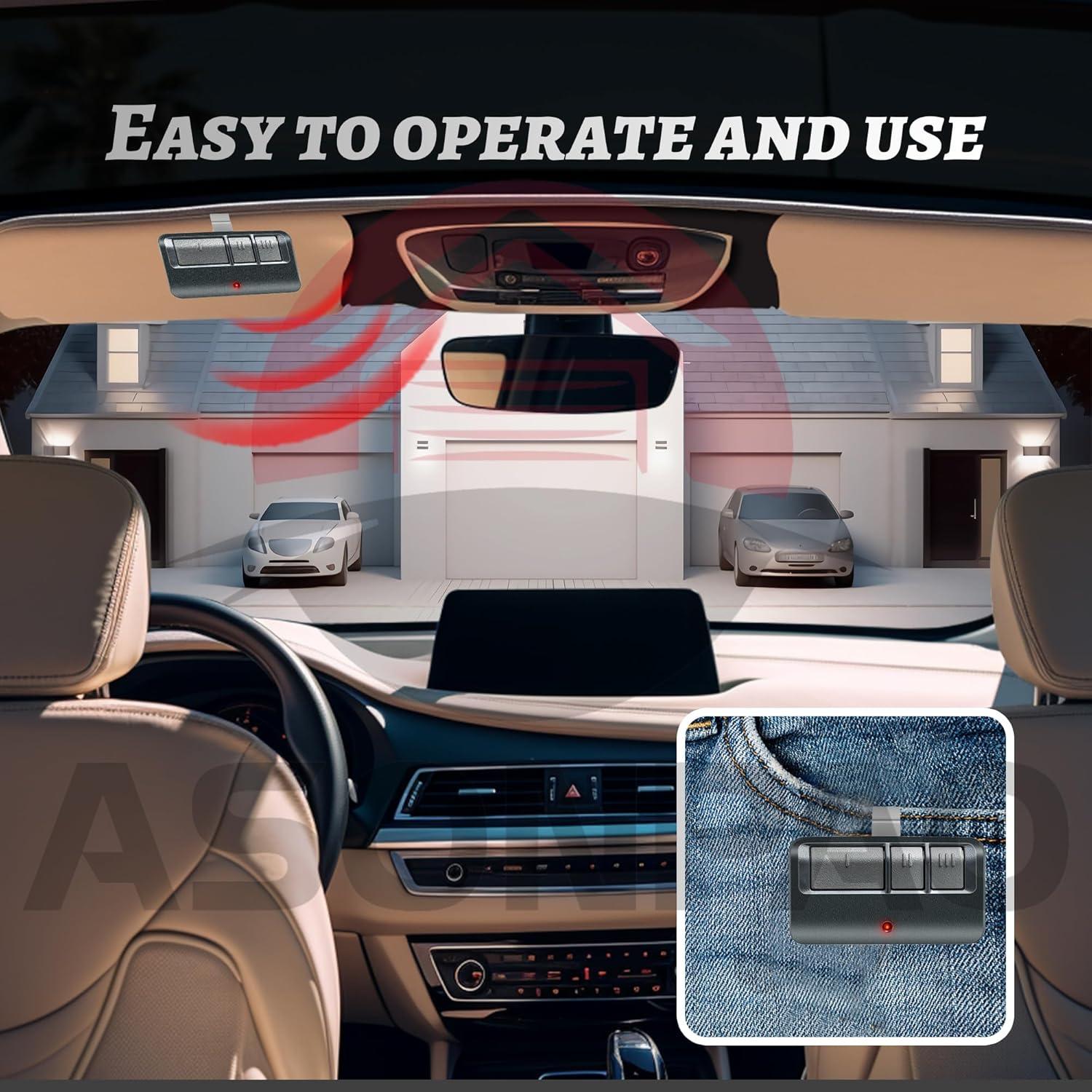 Control Remoto Universal Chamberlain 953EV 2 Paquete para Garaje