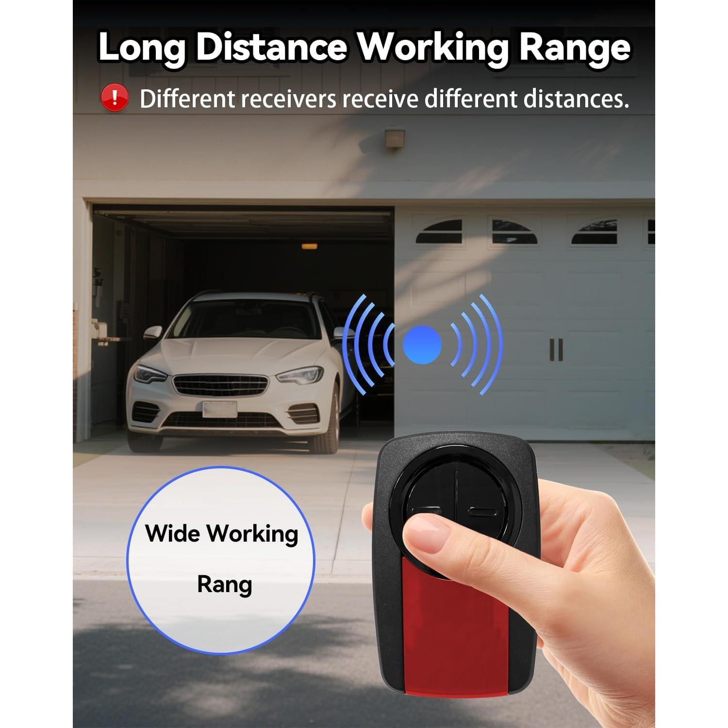 Control Remoto Universal LiftMaster 380UT para Garaje