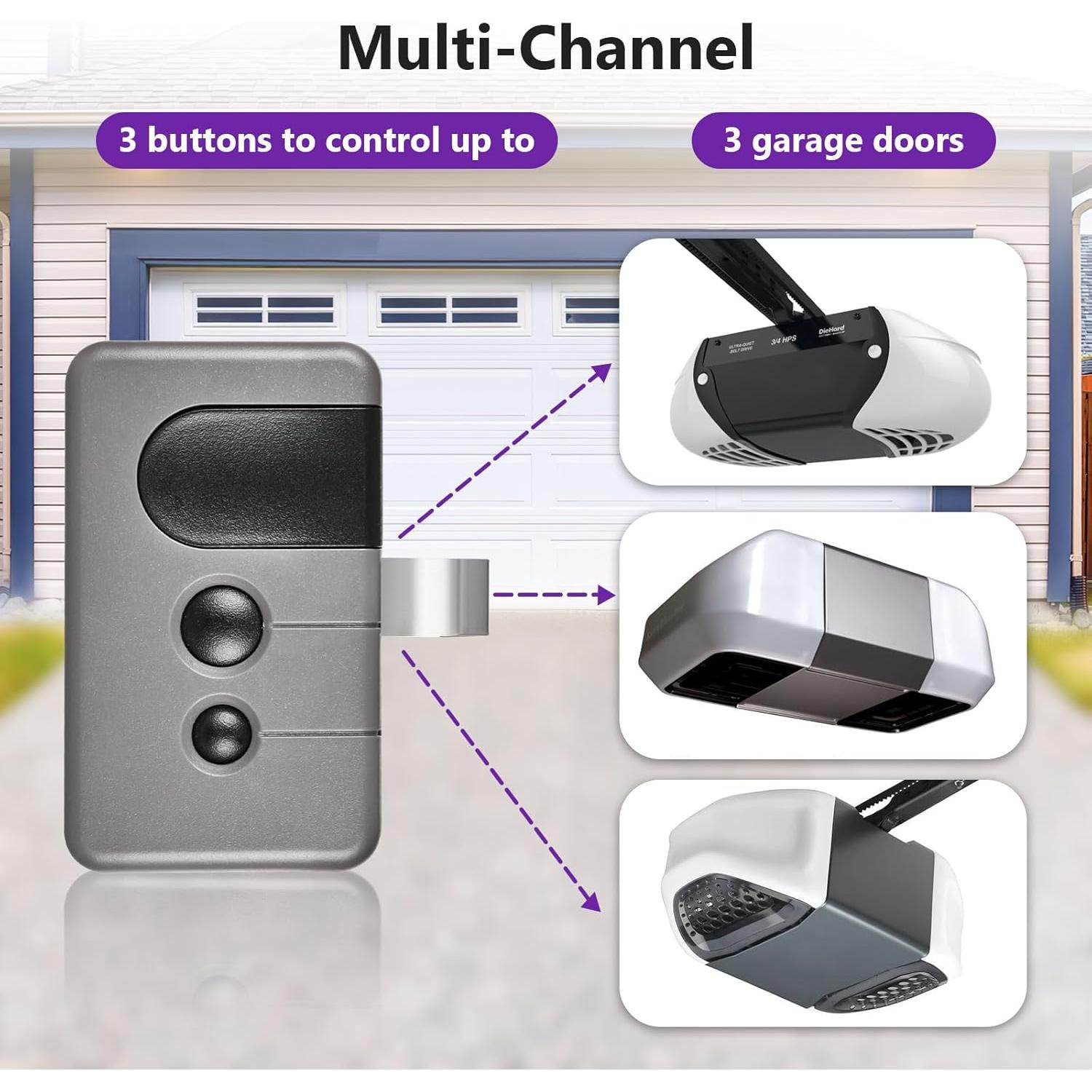 Control Remoto para Puerta de Garaje Craftsman 139.53753