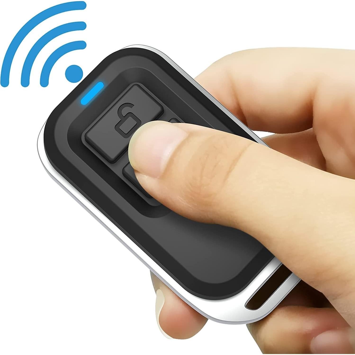 Transmisor Inalámbrico UHPPOTE 2 Botones 433.92MHz