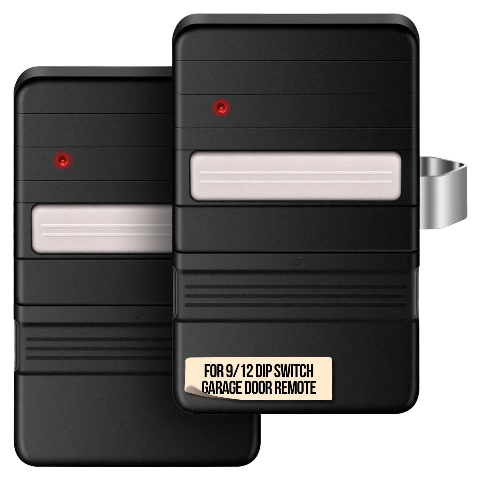 Control Remoto de Puerta de Garaje Lucrum 2-Pack GT90-1 9/12 Dip