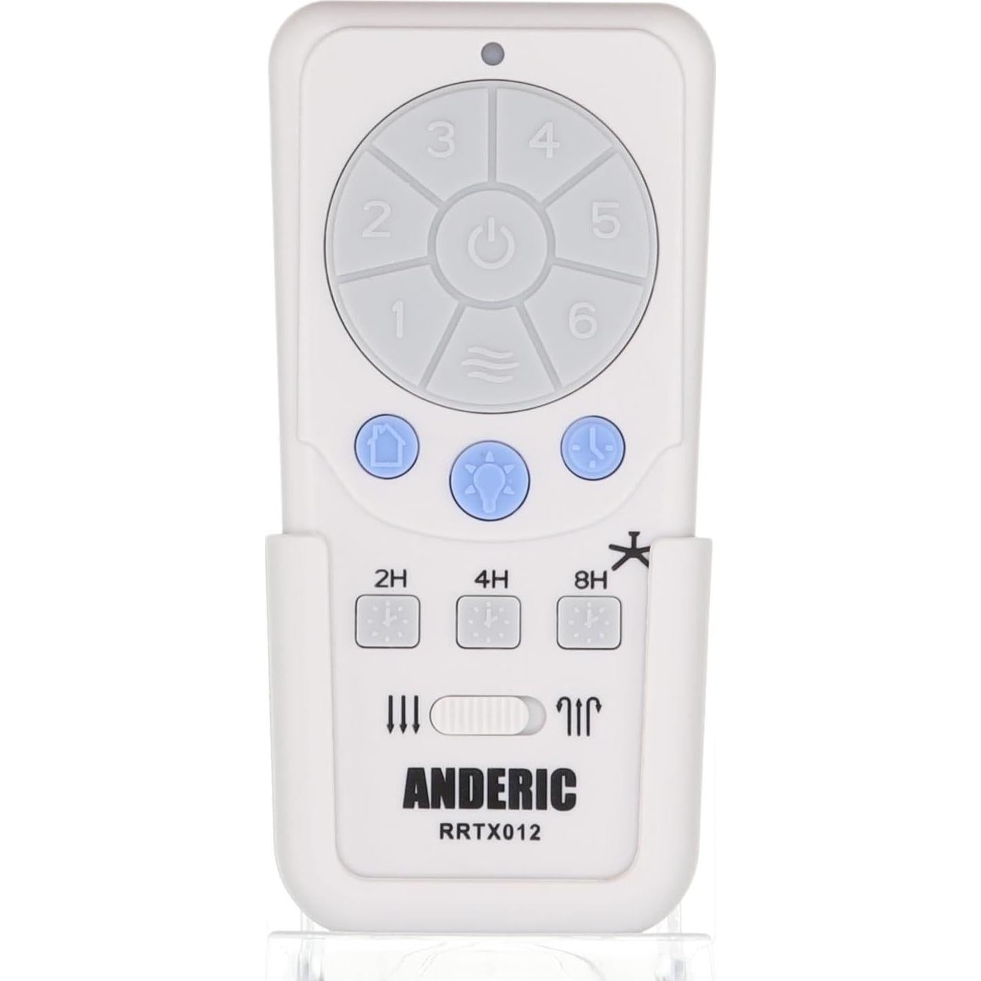 Control Remoto Anderic RRTX012 para Ventilador de Techo DC