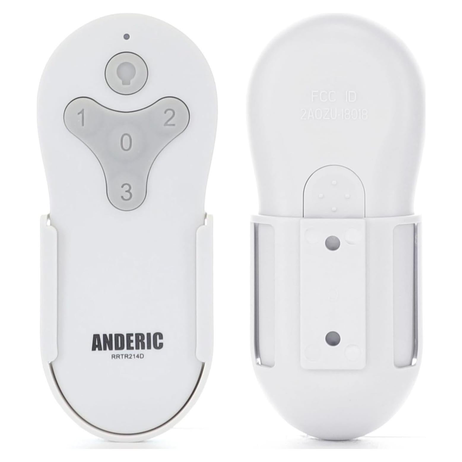 Control Remoto Anderic RRTR214D para Ventilador de Techo
