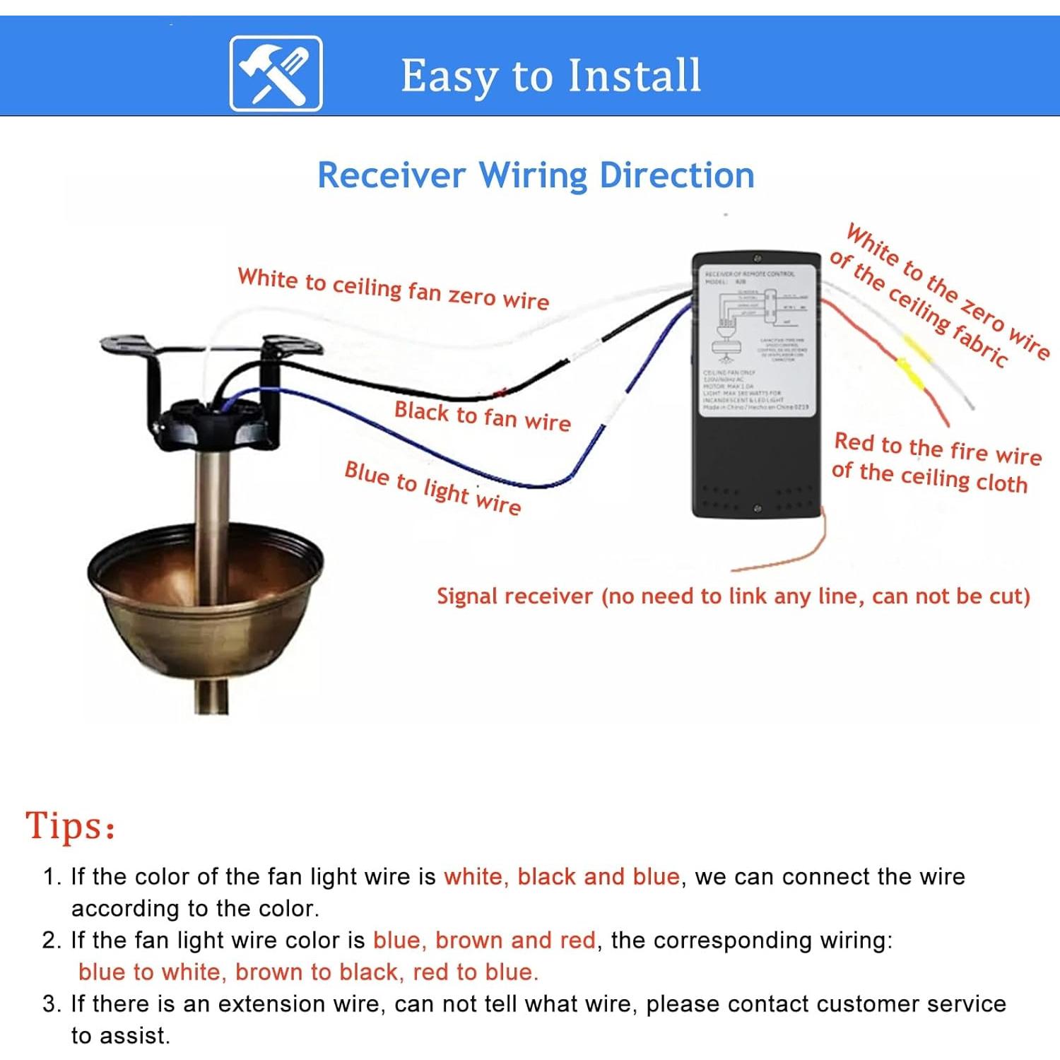 Kit Control Remoto Universal Ventilador Techo Hunter 99770 99392