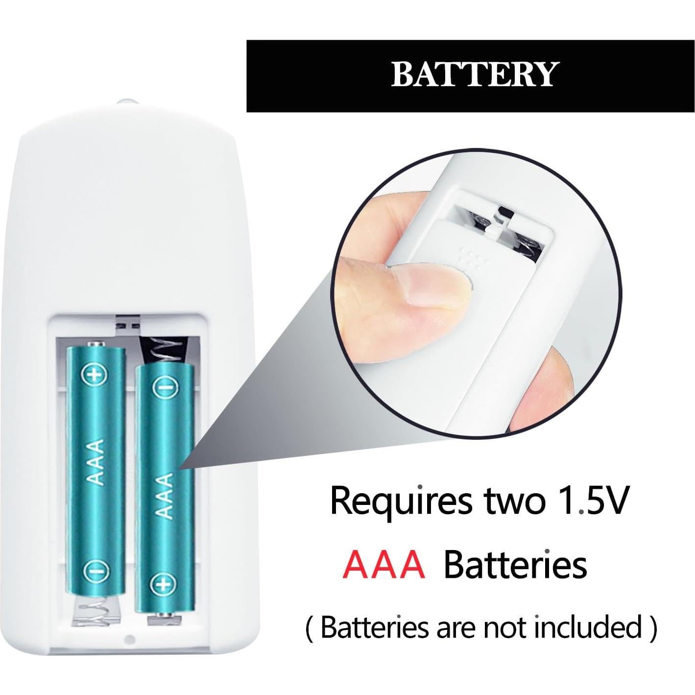 Control Remoto AOERUOW para Ventilador de Techo Bell+Howell