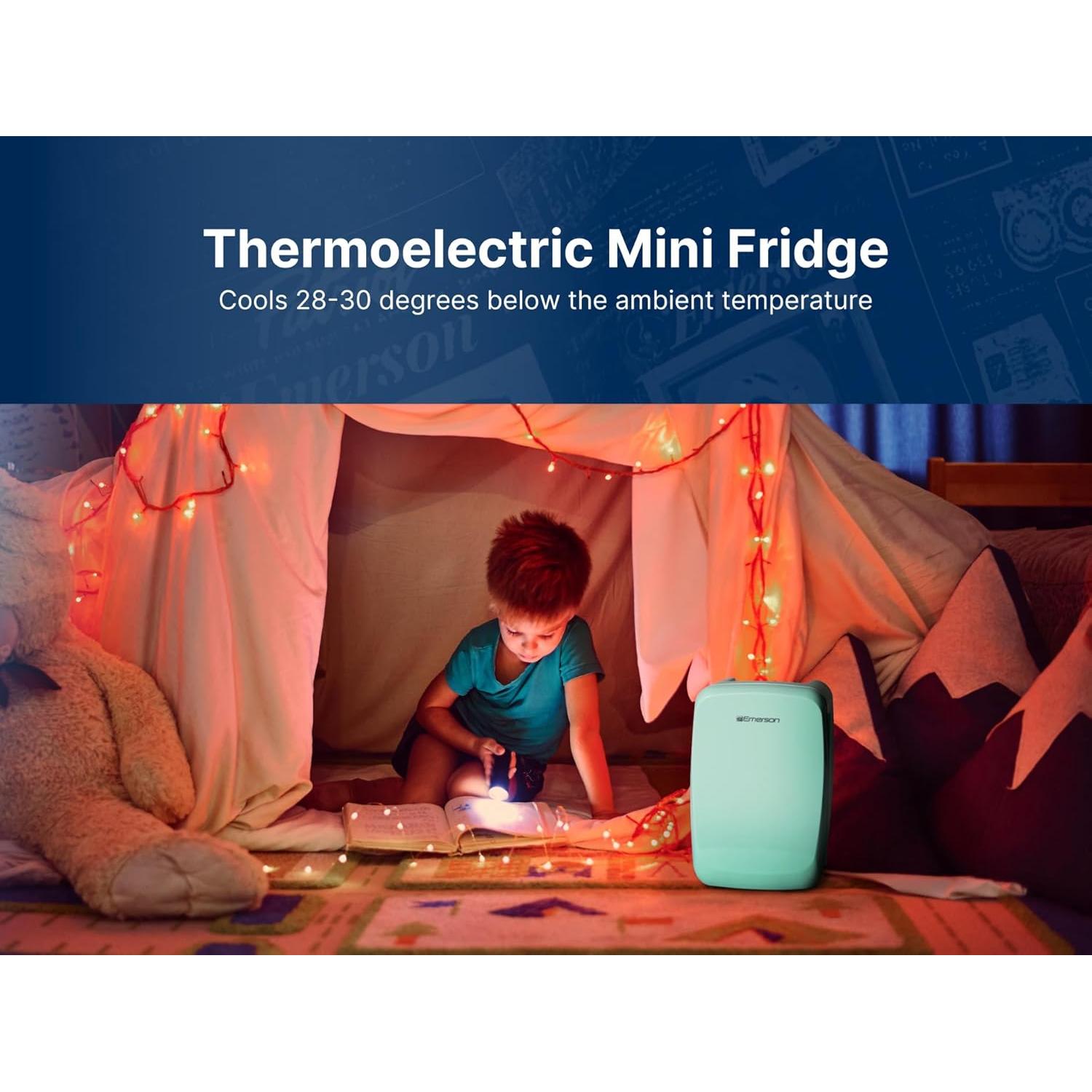 Nevera Mini Portátil Emerson EFC-5000 4L Negra