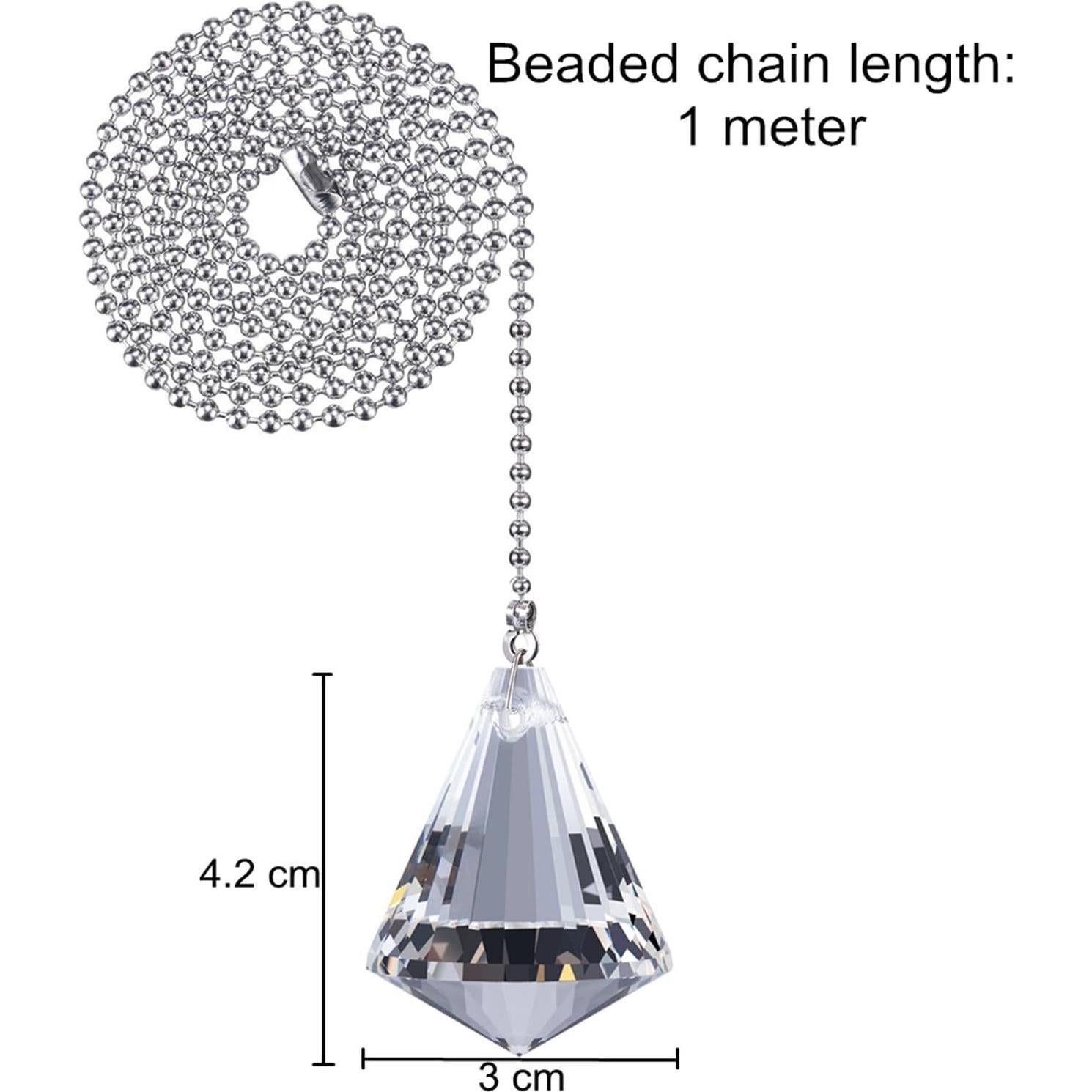 Cadenas de Tirar para Ventilador de Techo Jovitec 1m
