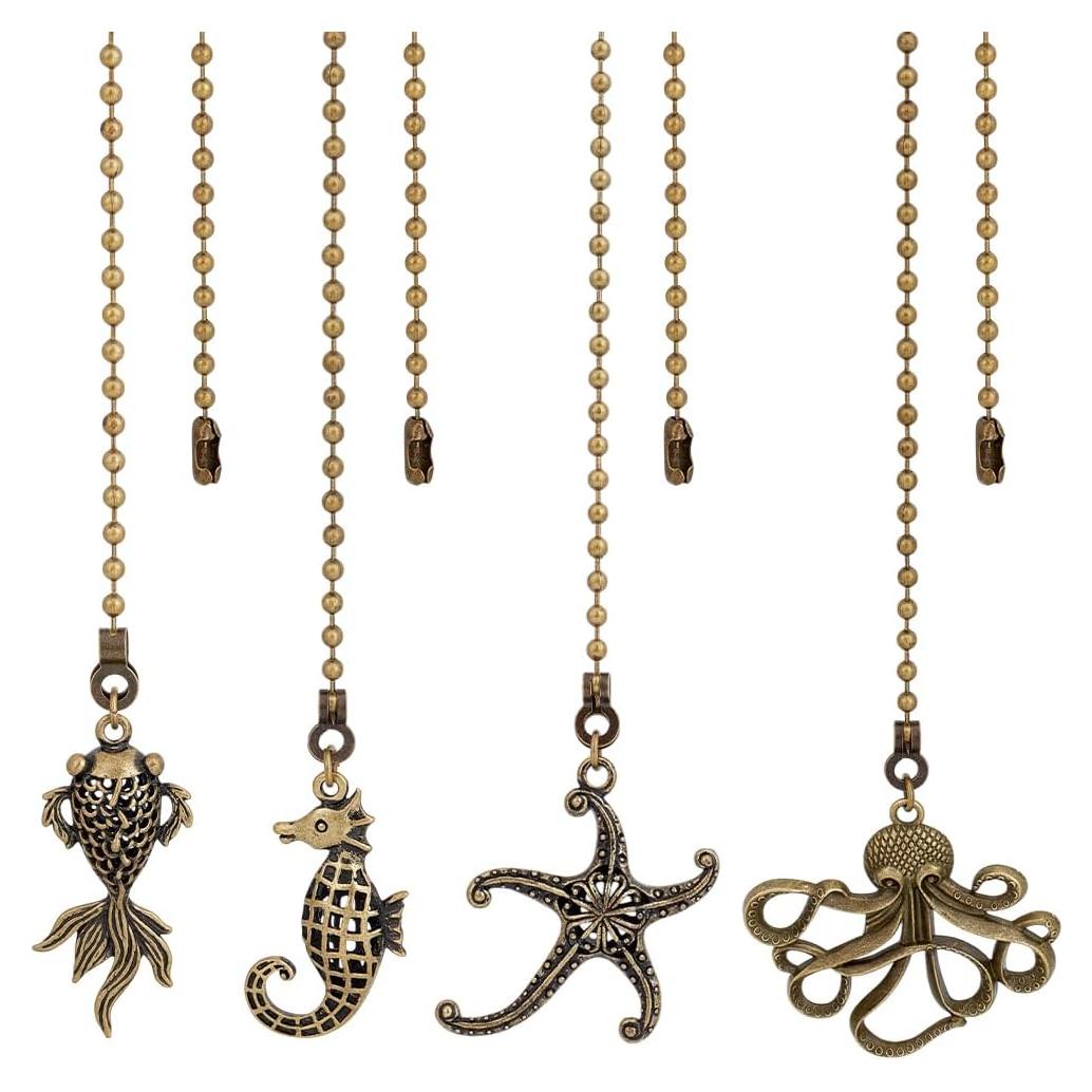 Cadena de Tirar para Ventilador de Techo BENECREAT 4 Estilos