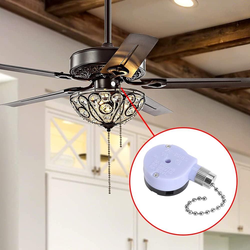 Interruptor de Ventilador de Techo Bsentster ZE-228s 2 Velocidades