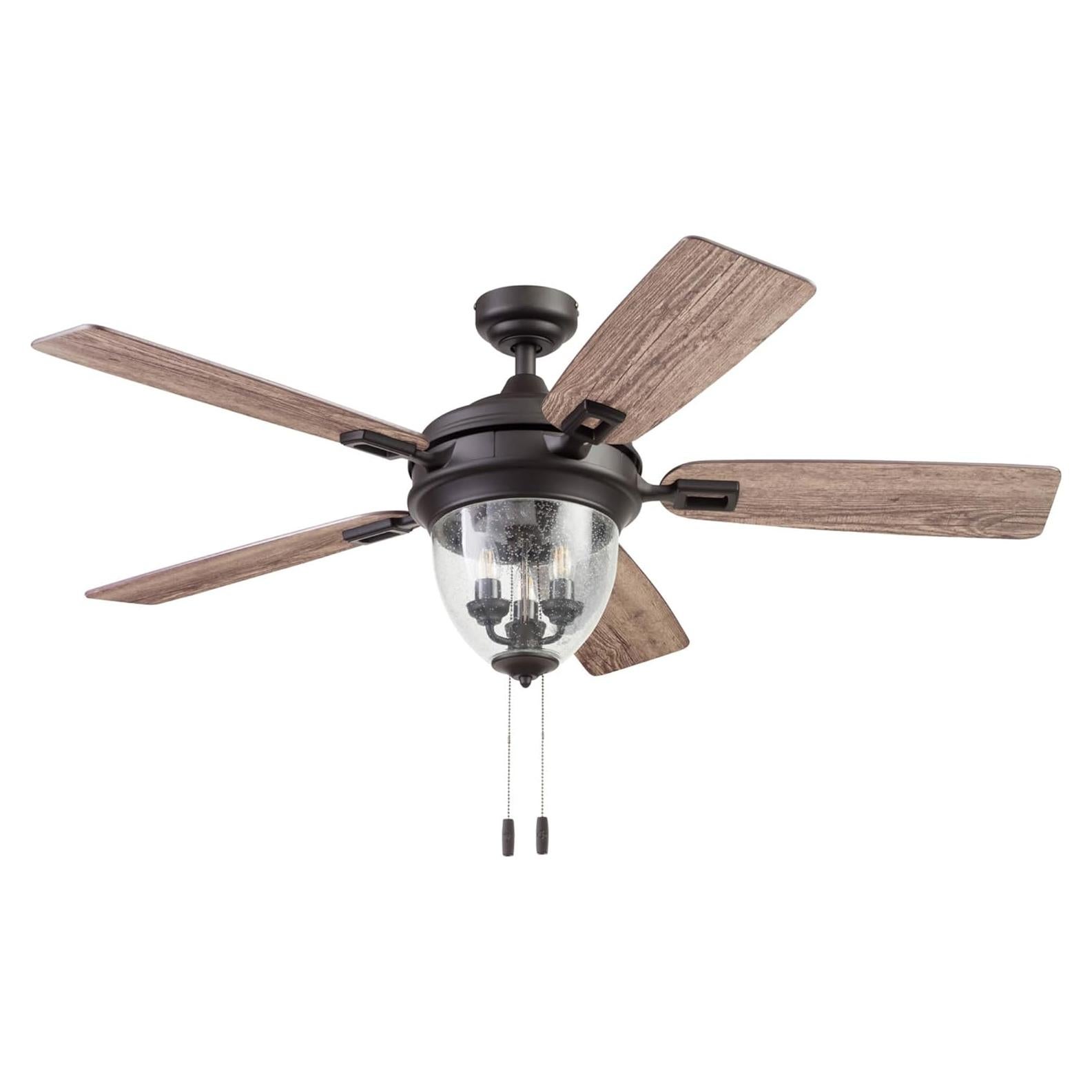 Ventilador de Techo Honeywell Glencrest 52" LED Bronce
