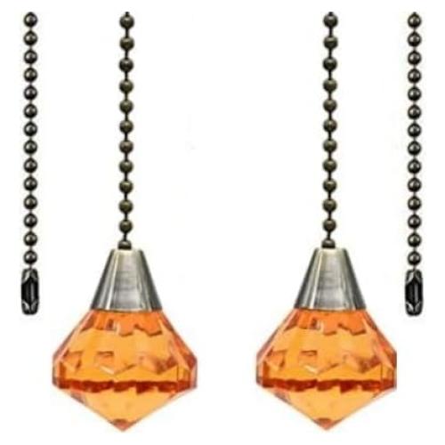 Cadenas de Tirar para Ventilador de Techo LuoQiuFa Diamante