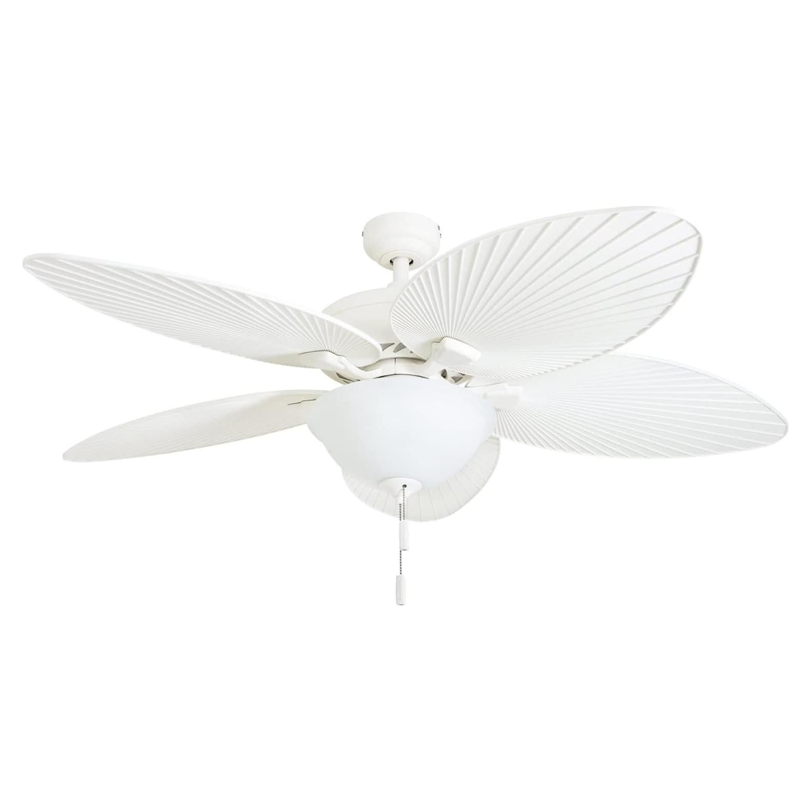 Ventilador de Techo Honeywell Palm Island 132 cm con Luz LED