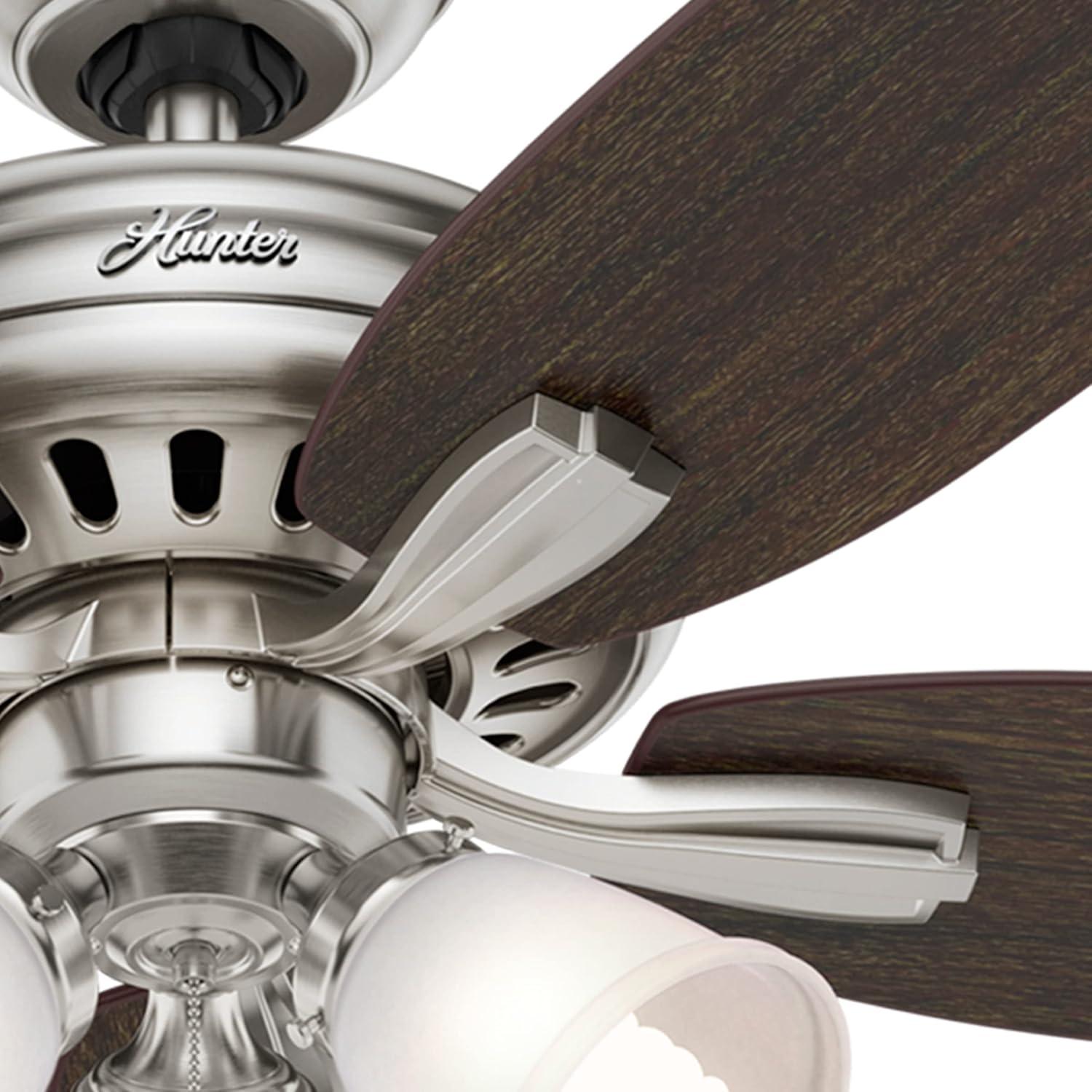 Ventilador de Techo Hunter Newsome 132 cm con Luz LED y Control