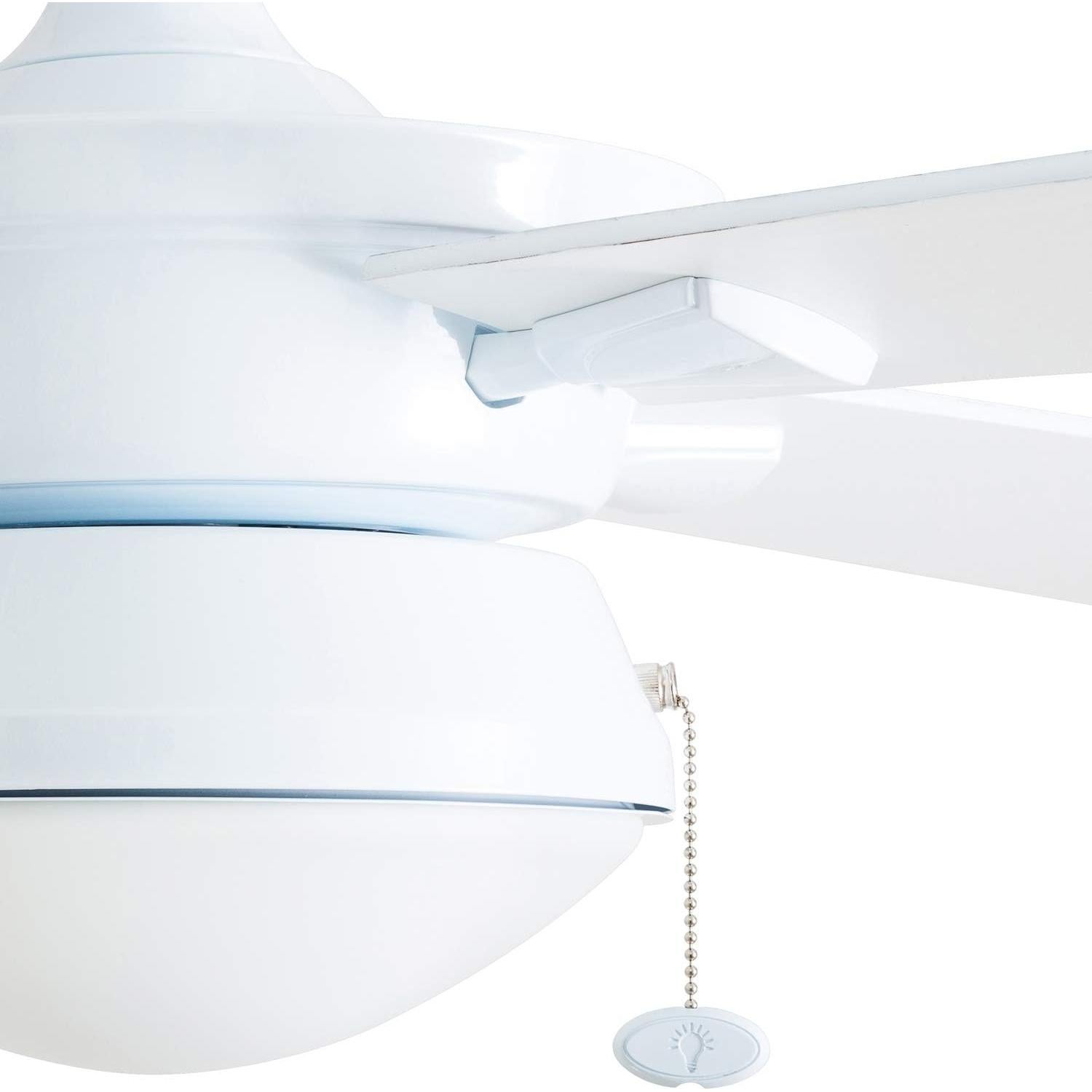 Ventilador de Techo Prominence Home Auletta 132 cm Blanco LED