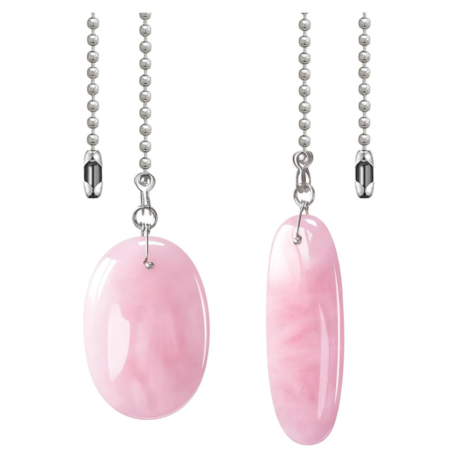 Cadena de Tirar para Ventilador de Techo LEFERS Cuarzo Rosa 31.8cm