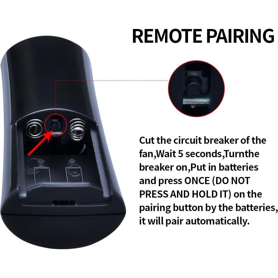 Control Remoto Reemplazo Hunter Casablanca K6266 4 Velocidades