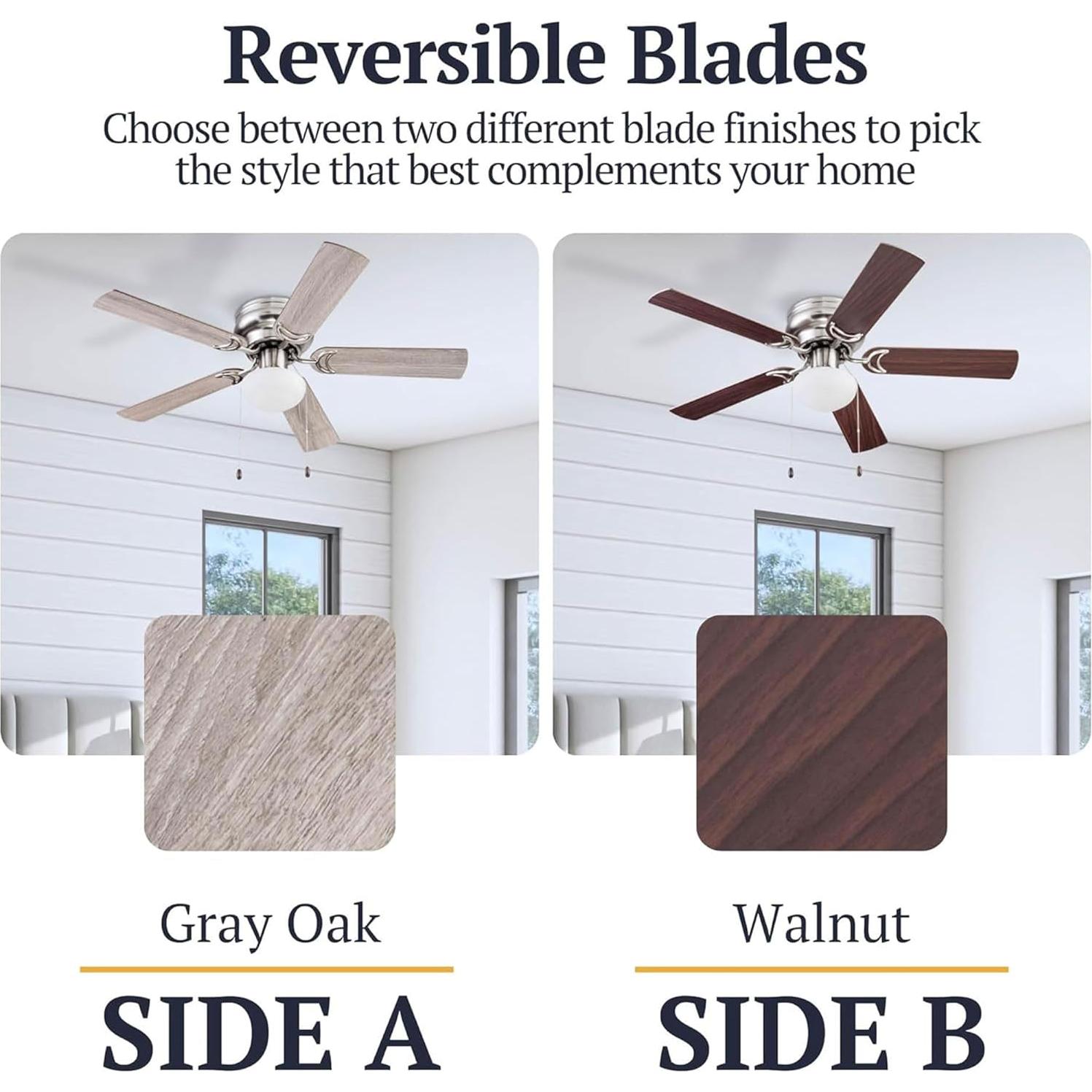 Ventilador de Techo Prominence Home Alvina 44" con Luz LED