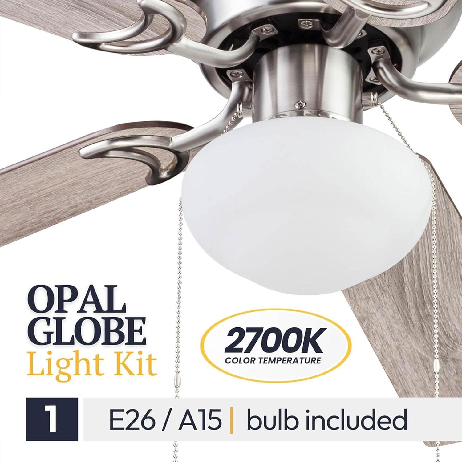 Ventilador de Techo Prominence Home Alvina 44" con Luz LED