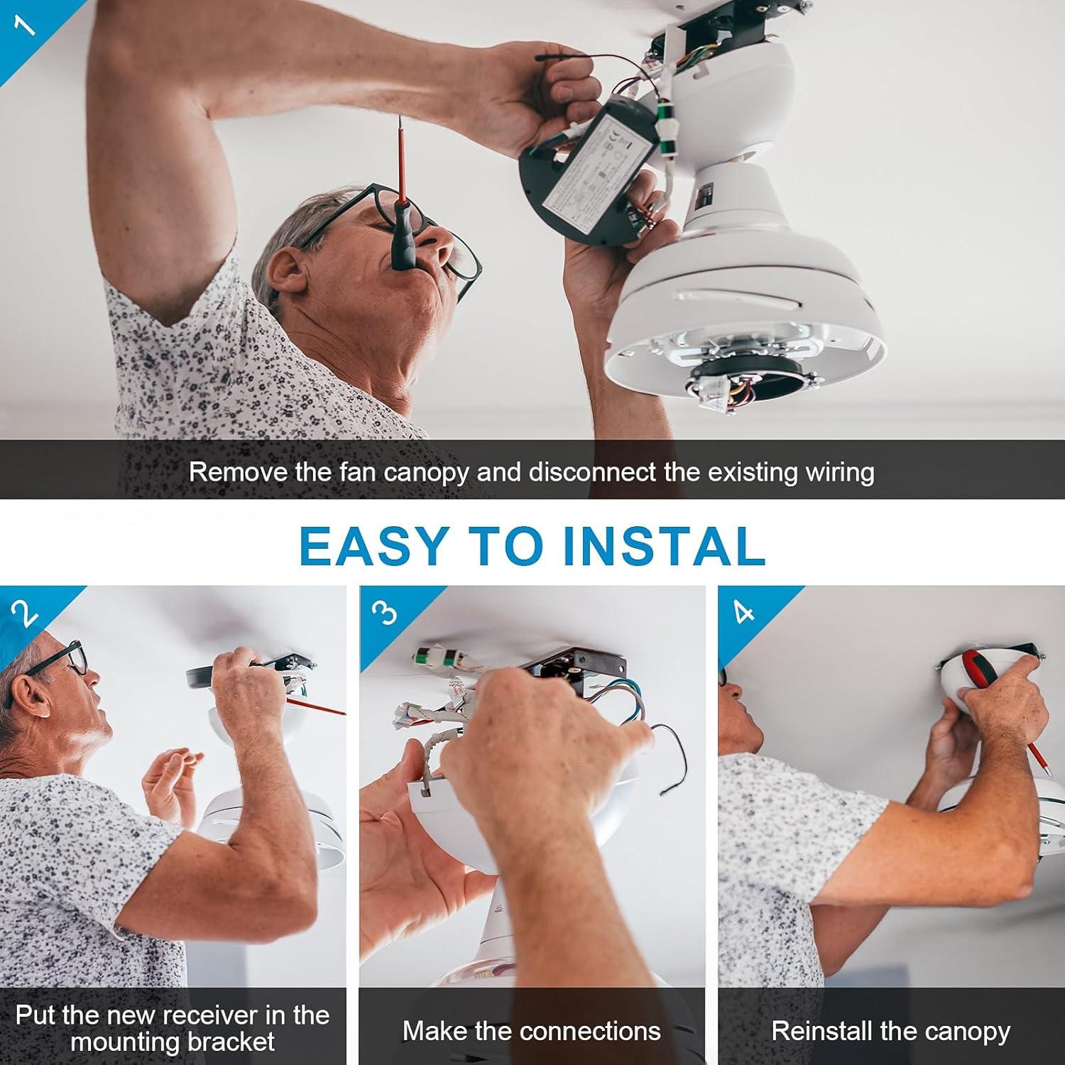 Control Remoto Universal para Ventilador de Techo 53T Sunmerit