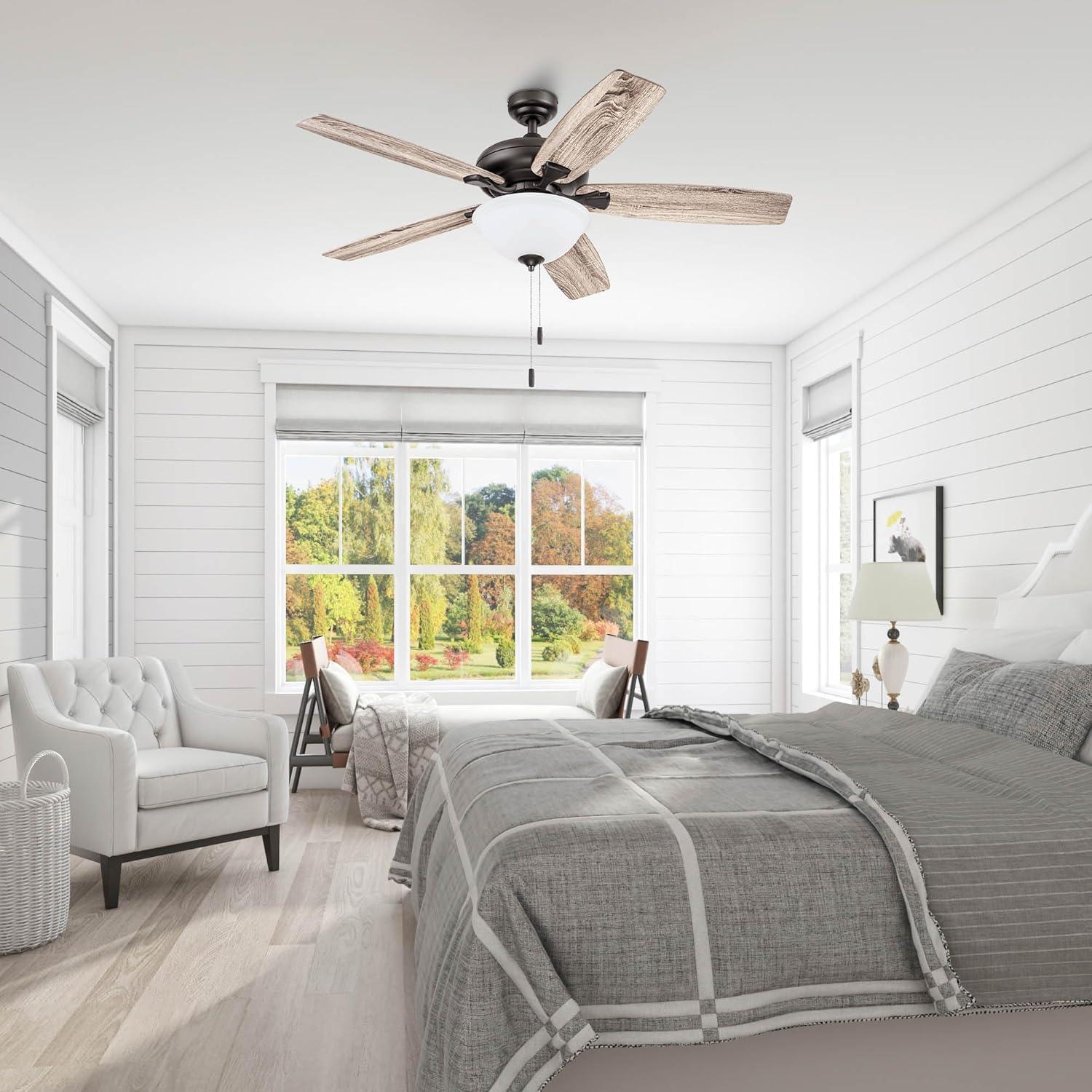 Ventilador de Techo LED Prominence Home Cannes 52" Bronce